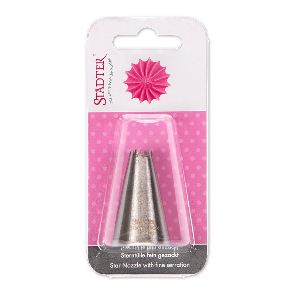 Städter - Fine Line Star nozzle - fine - different sizes
