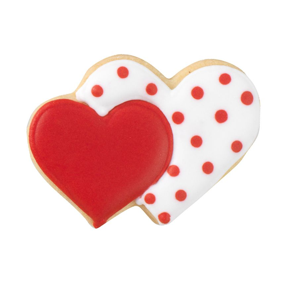 RBV Birkmann - Cookie cutter Double Heart 6,5 cm