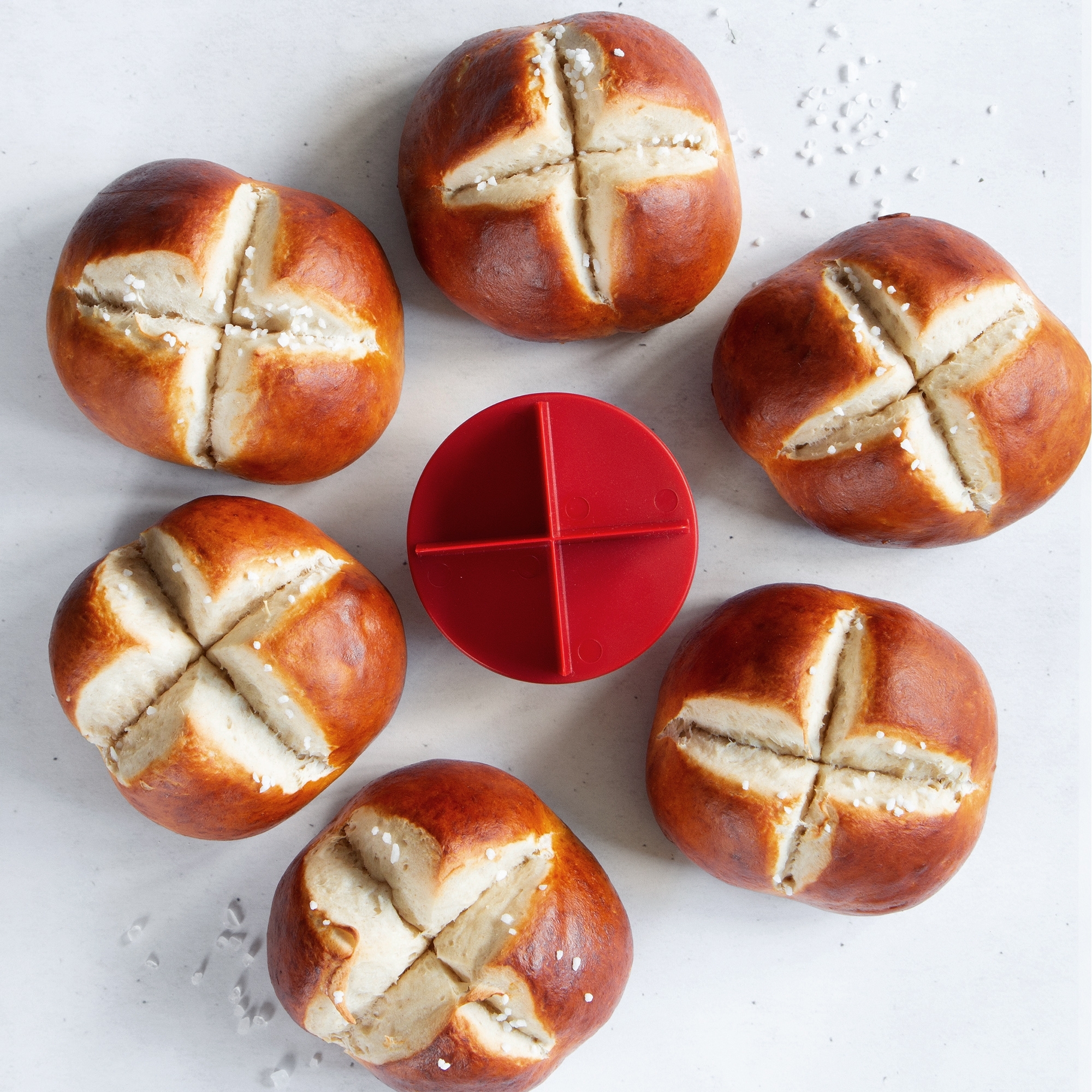 Städter - Brötchenstempel Laugenbrötchen Städter - Brötchenstempel Laugenbrötchen