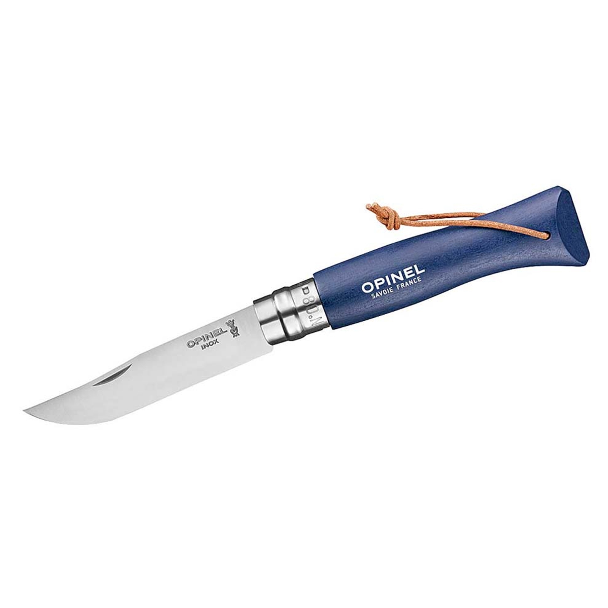Opinel - Pocket knife No 08 - Baroudeur - 19,5 cm - dark blue