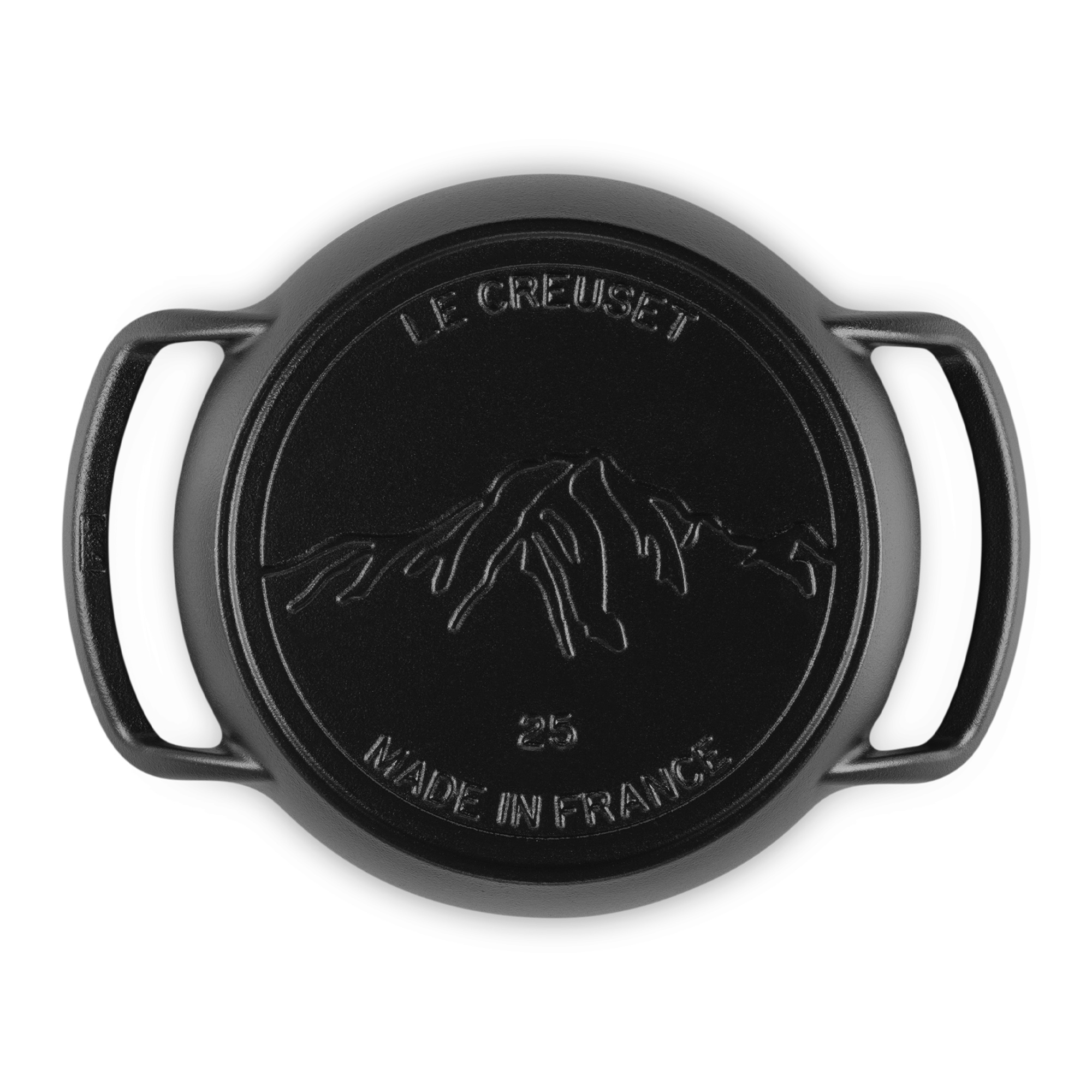 Le Creuset - Grill pan round 25 cm - black matt - BBQ Outdoor Le Creuset - Grill pan round 25 cm - black matt - BBQ Outdoor