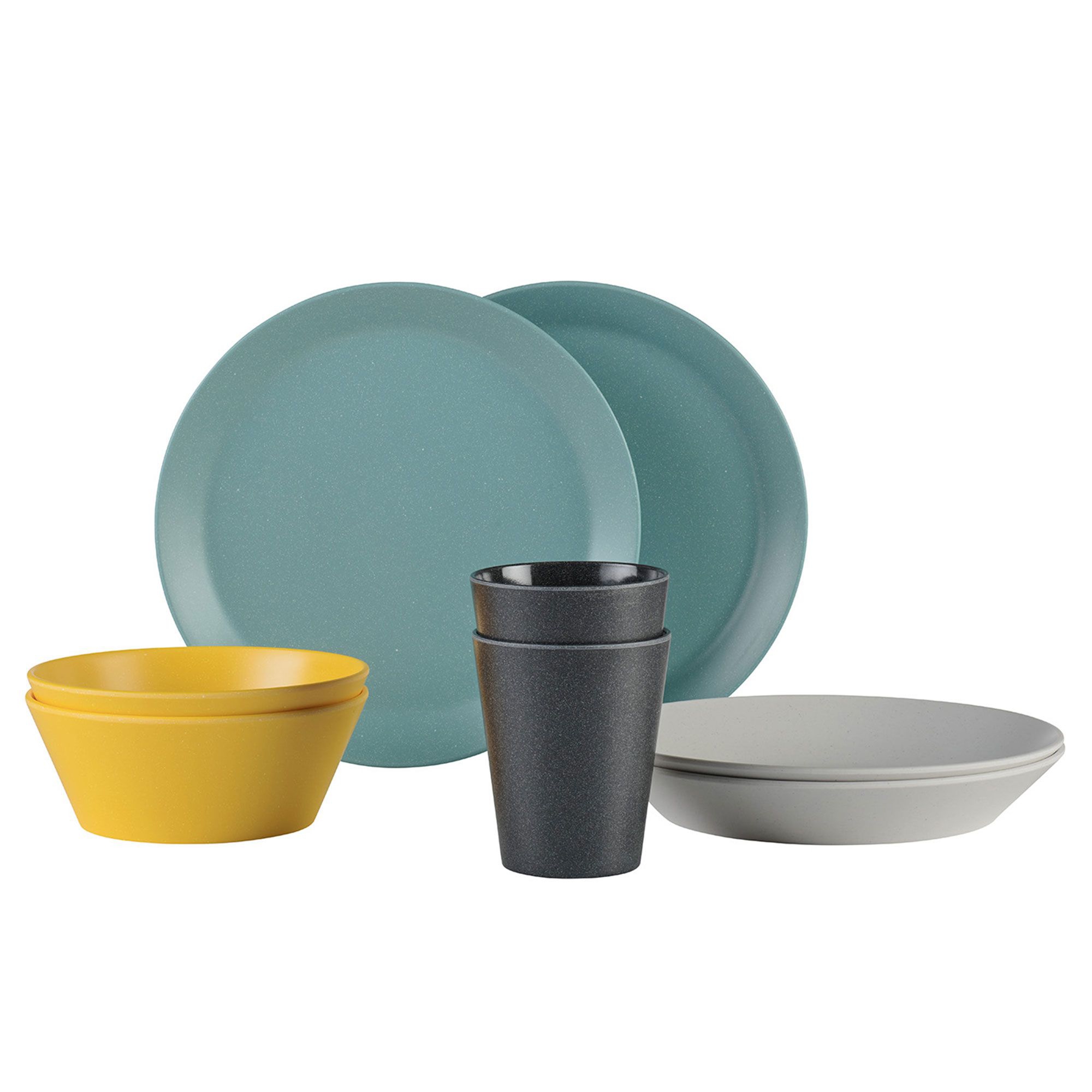 Mepal - Bloom tableware set 8 pieces  - different colors