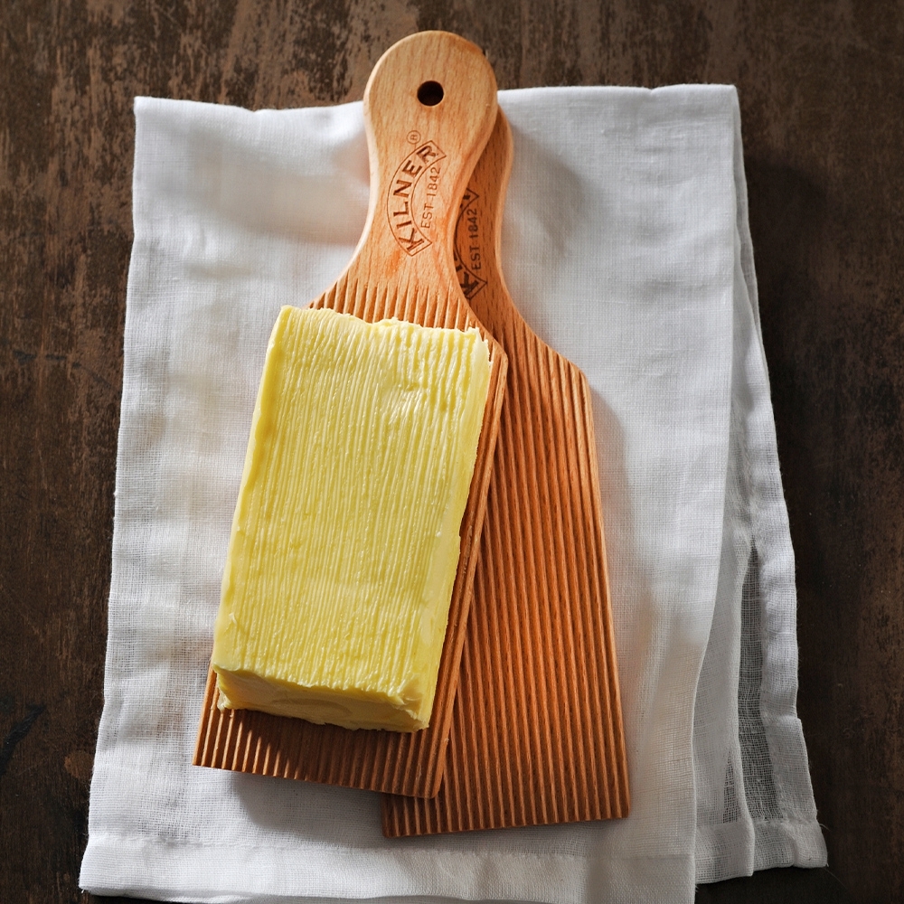 Kilner - Grooved butterster / scraper - 2 pieces Kilner - Grooved butterster / scraper - 2 pieces