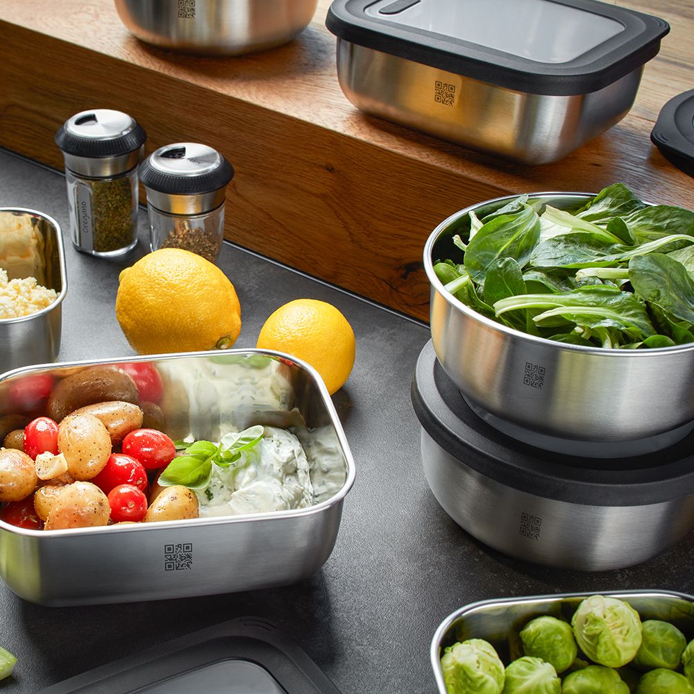 Gefu - food storage box PROVIDO, rectangular