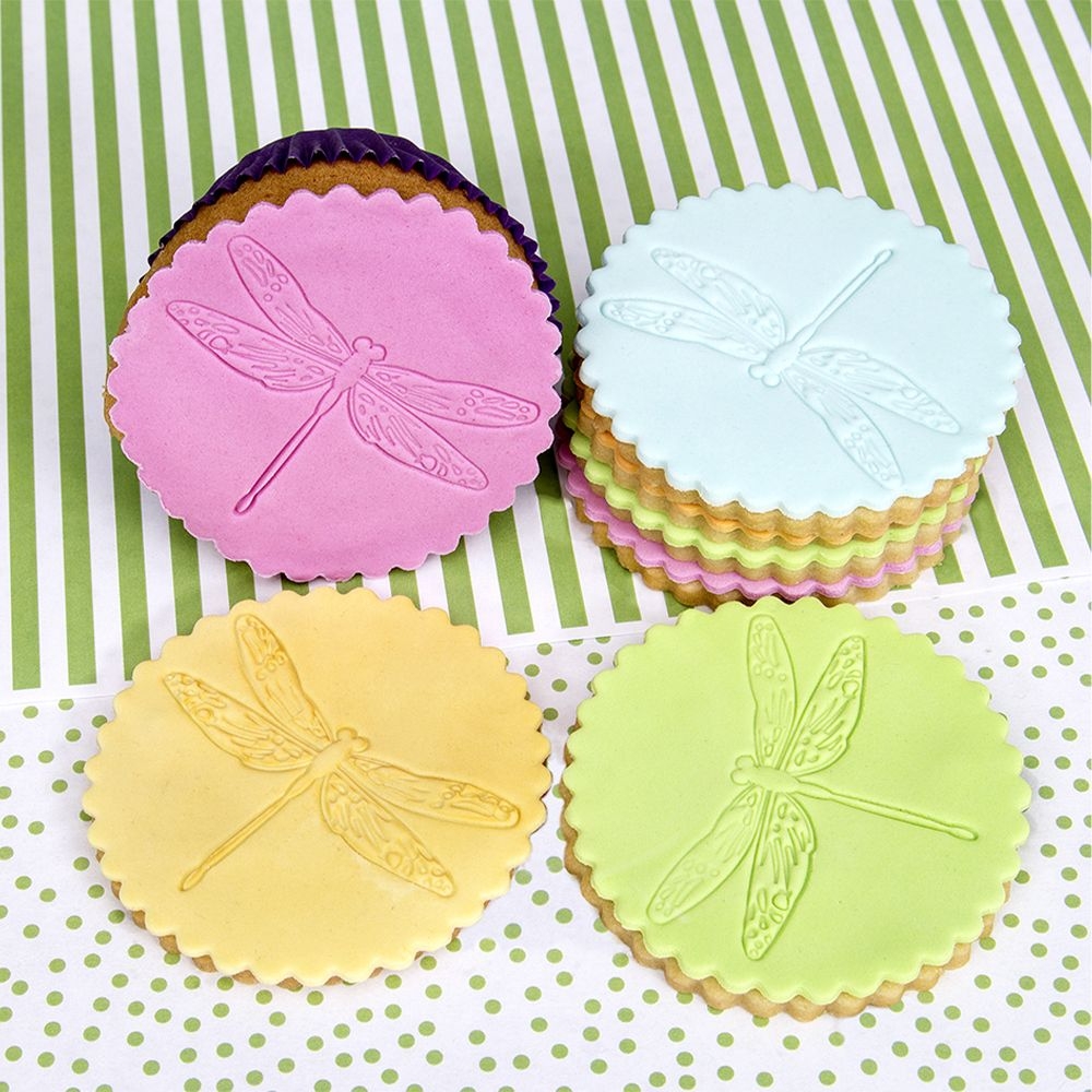 Städter - embossing stamp Dragonfly - 6,5 cm