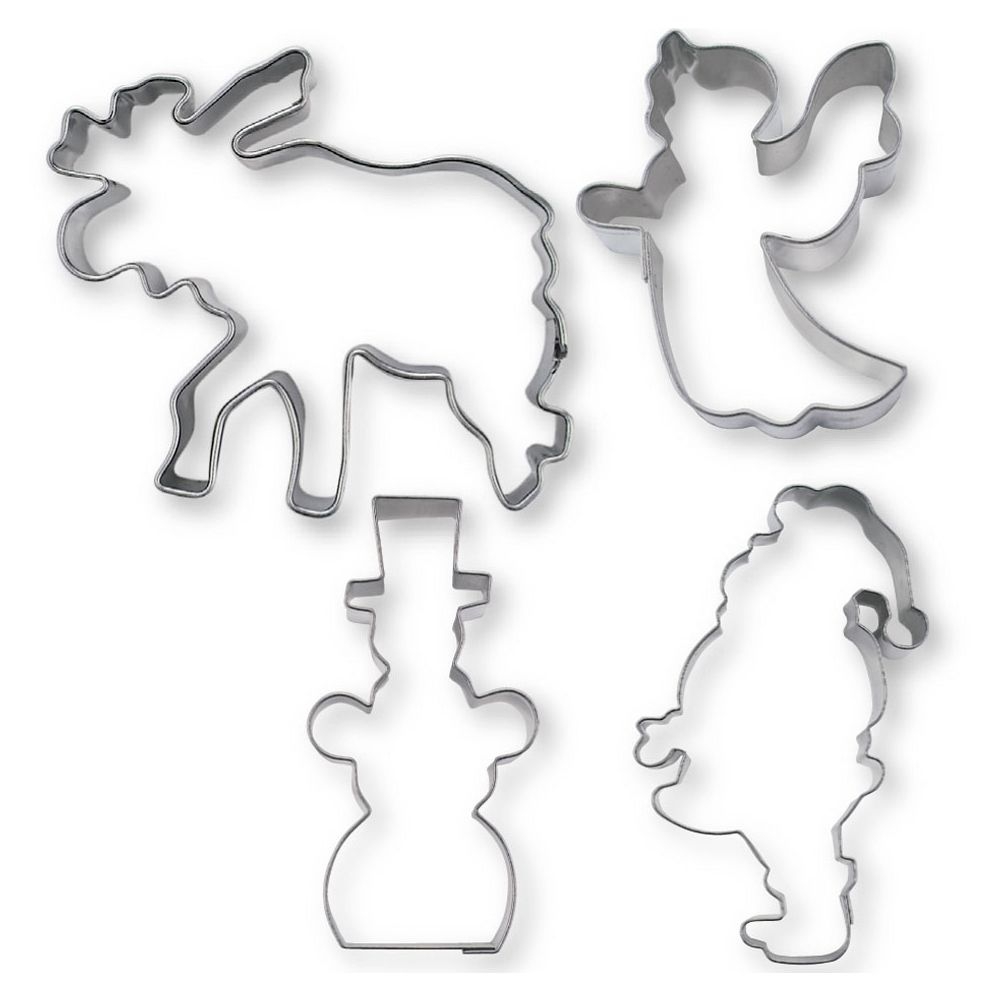 Städter - Cookie Cutter Christmas bakery 4 pieces - 7–9 cm