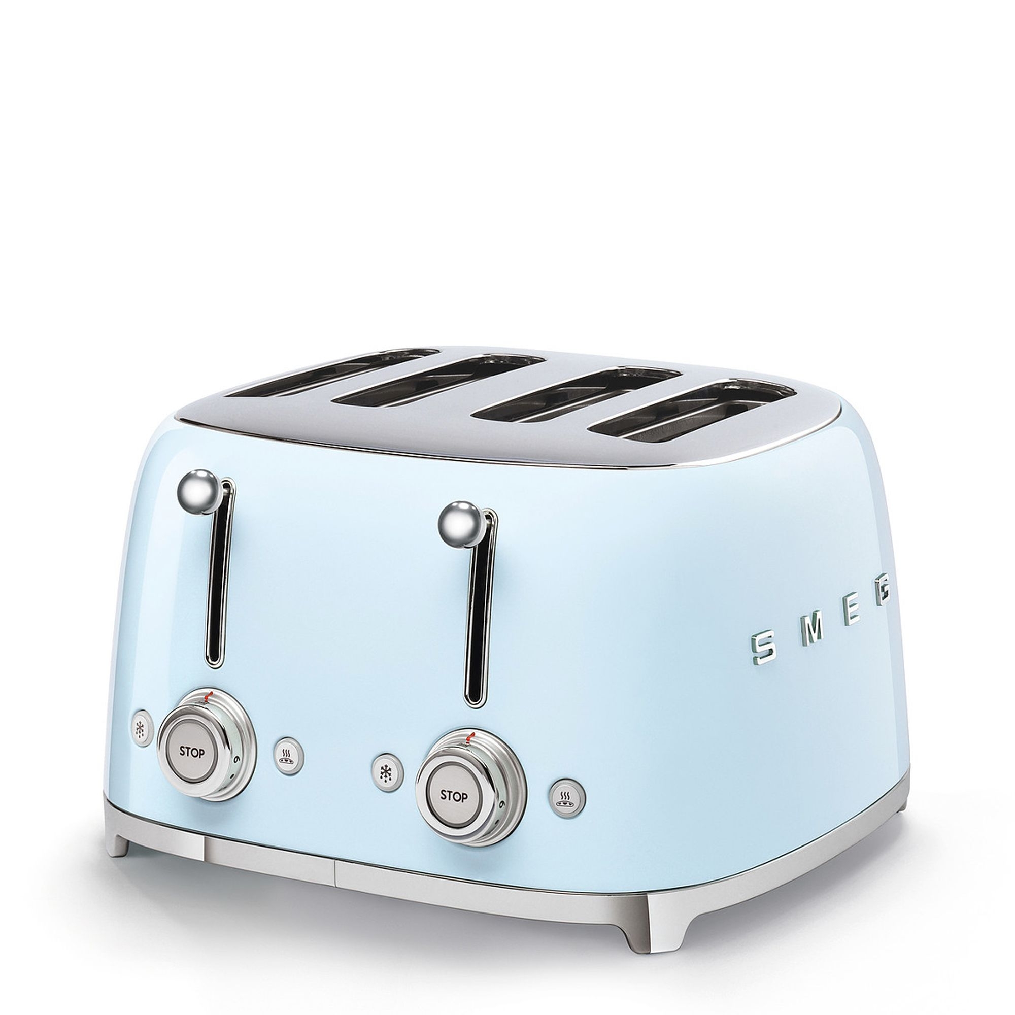 SMEG - 4-slot toaster - 50's retro style - pastel blue SMEG - 4-slot toaster - 50's retro style - pastel blue