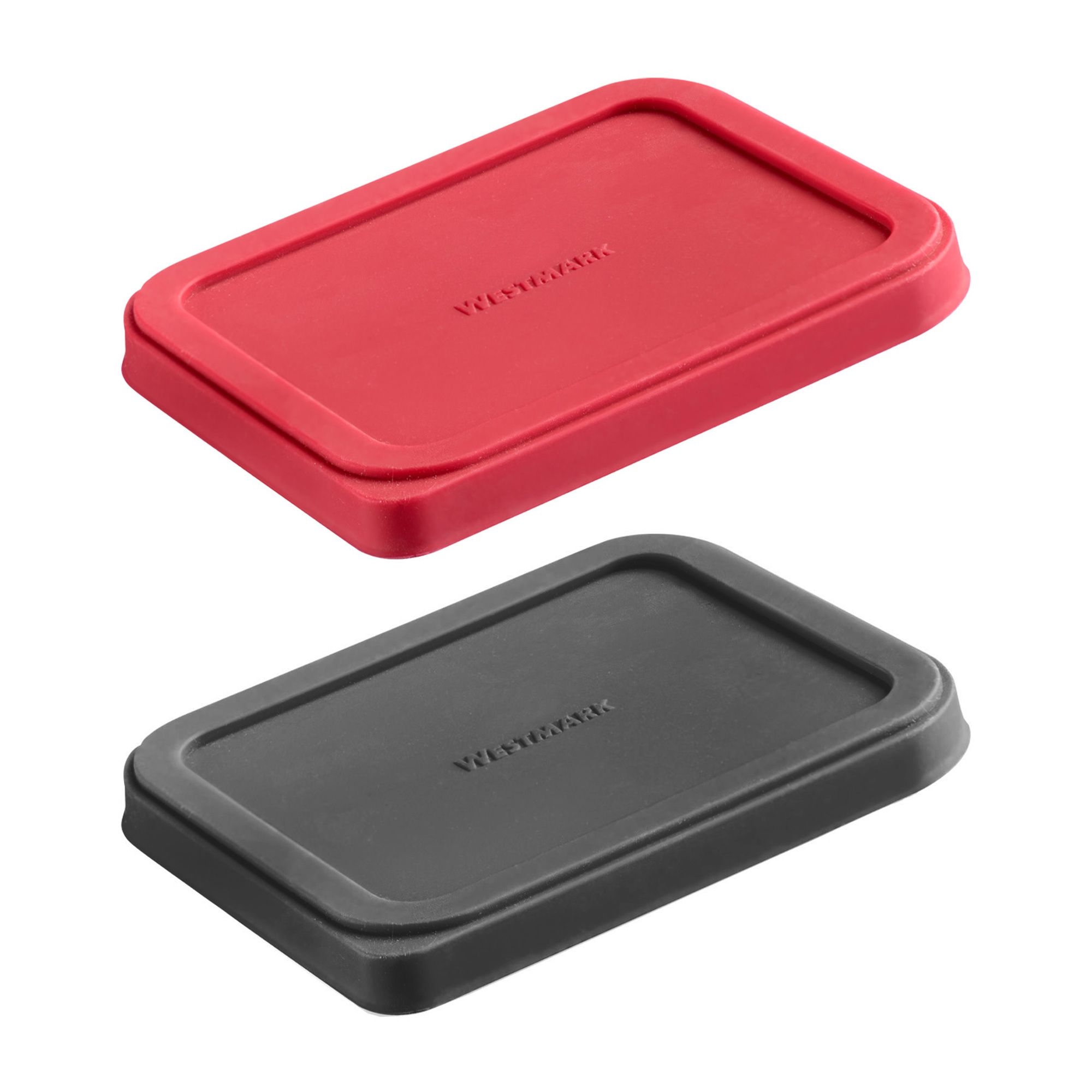 Westmark - 2 Keep-fresh lids, square, 10,5 x 8,5 cm