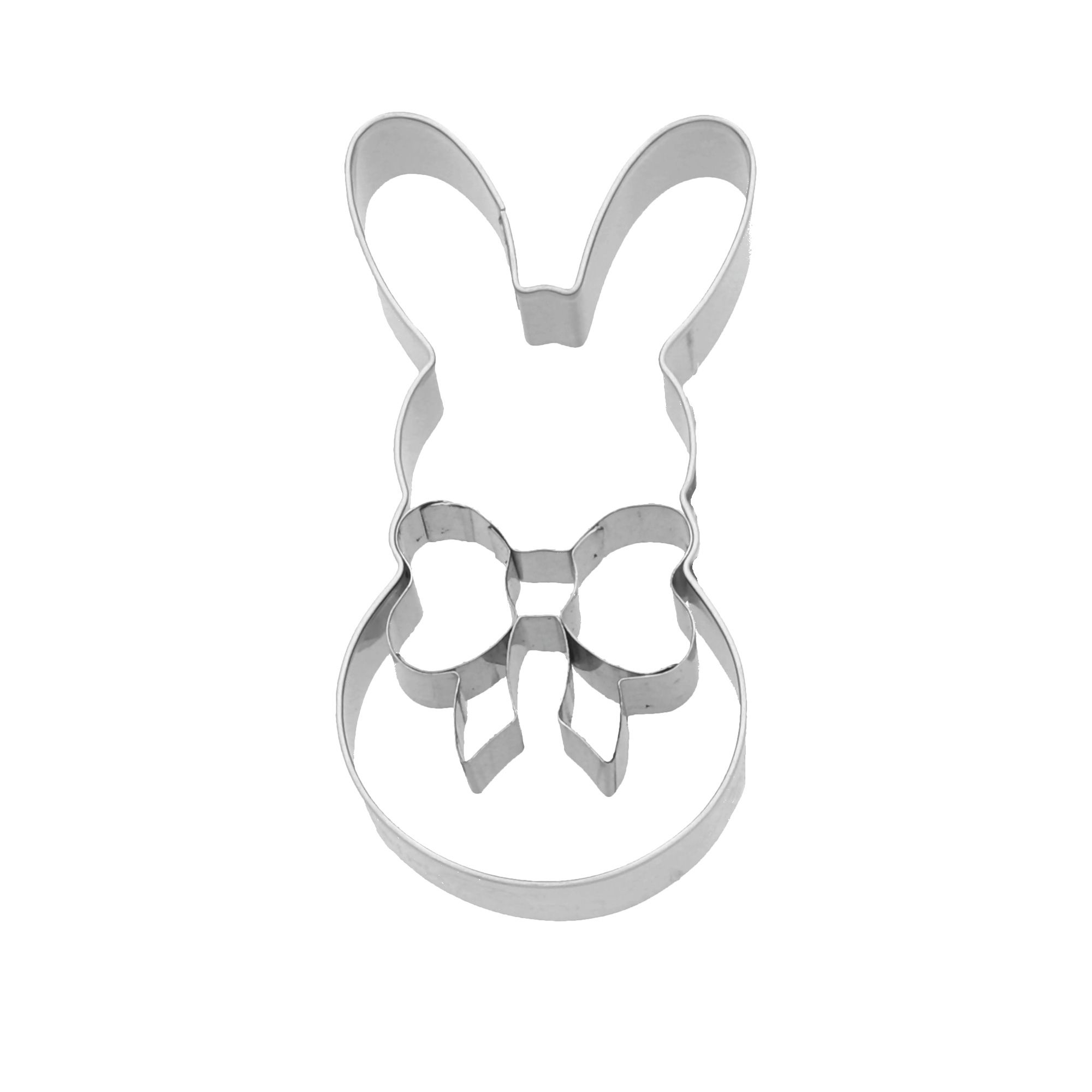 RBV Birkmann - Cookie cutter bunny with bow - 7,5 cm