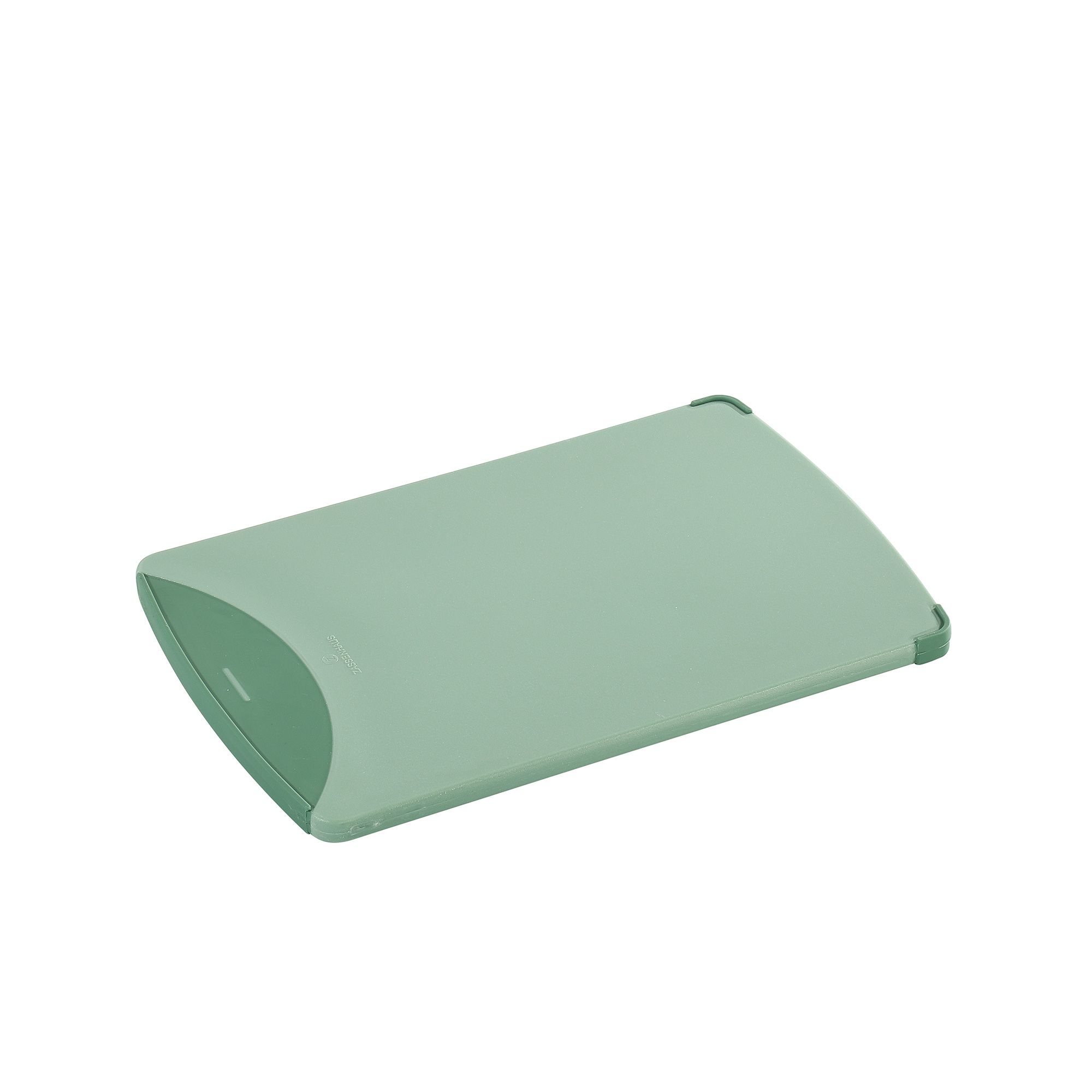 Zassenhaus EASY CUT plastic breakfast board in jade green