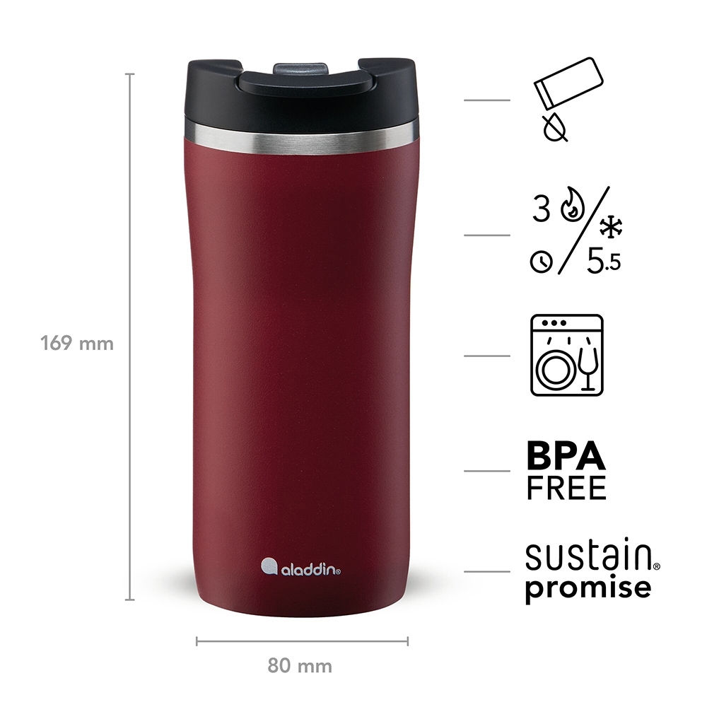 aladdin - Mocca Thermavac ™ - Leak-Lock™ Edelstahlbecher 0.35 l