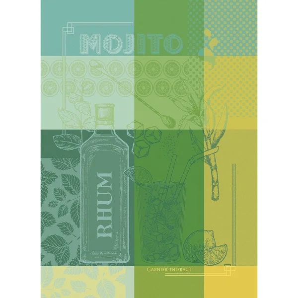 Garnier-Thiebaut - Tea Towel Mojito Menthe