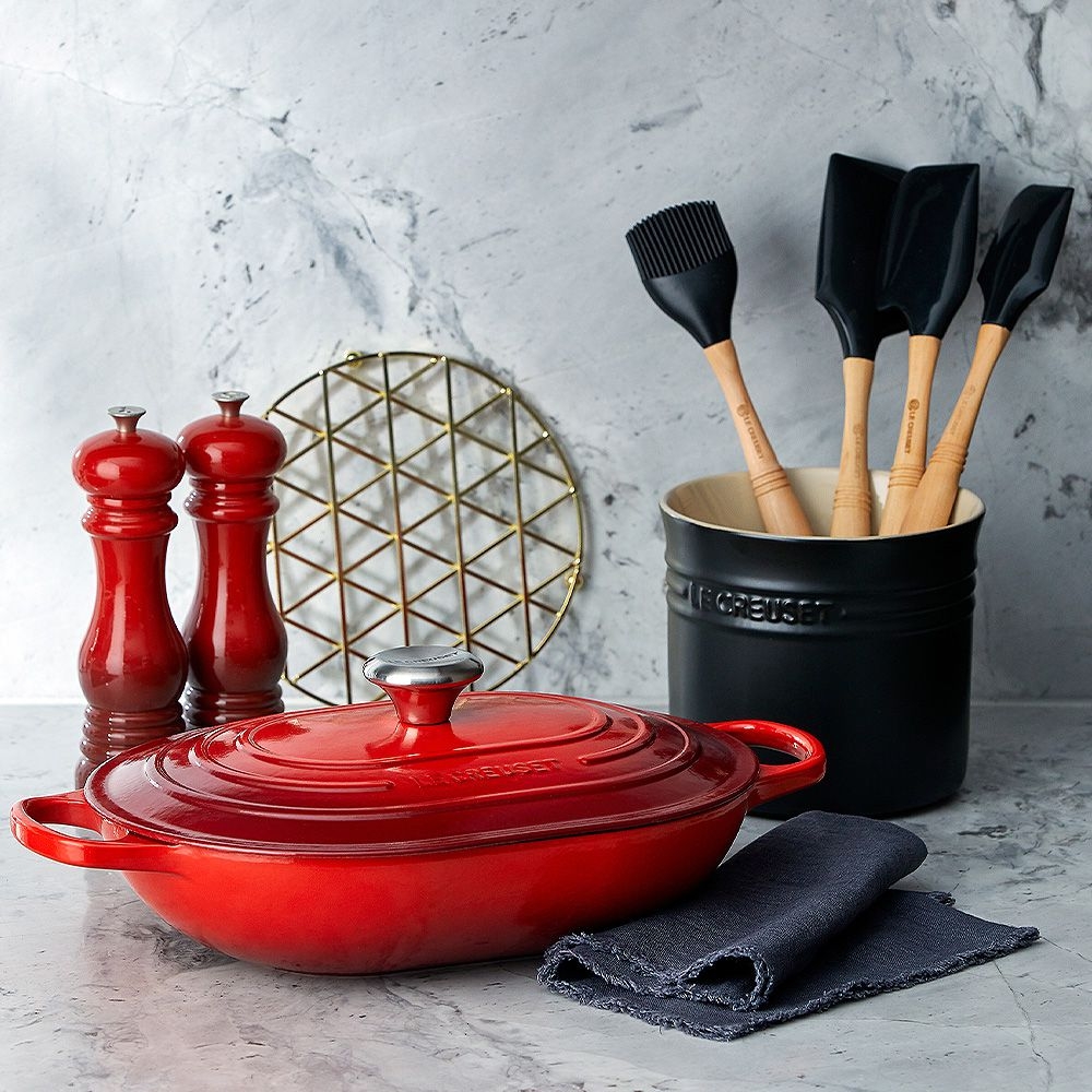 Le Creuset - Big Stoneware Utensil Jar Signature - 2,3 l