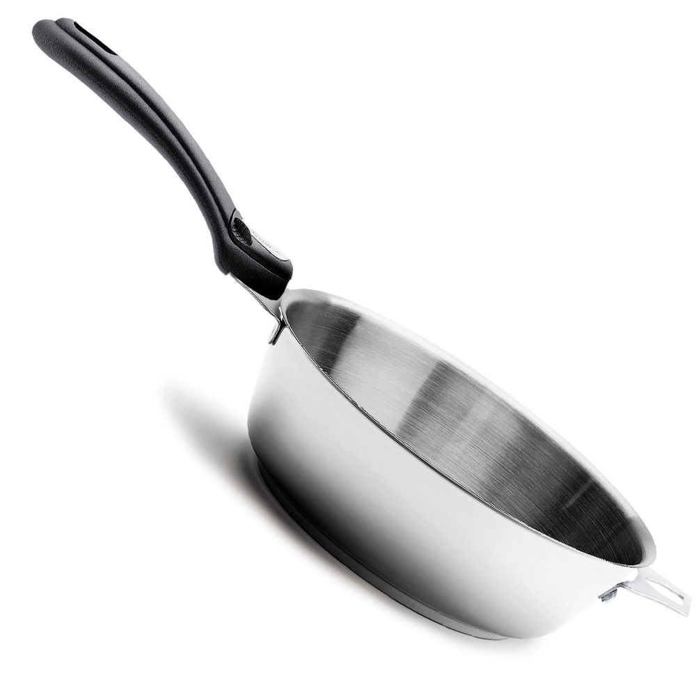 de Buyer - TWISTY rounded sauté pan 24 cm without handles de Buyer - TWISTY rounded sauté pan 24 cm without handles