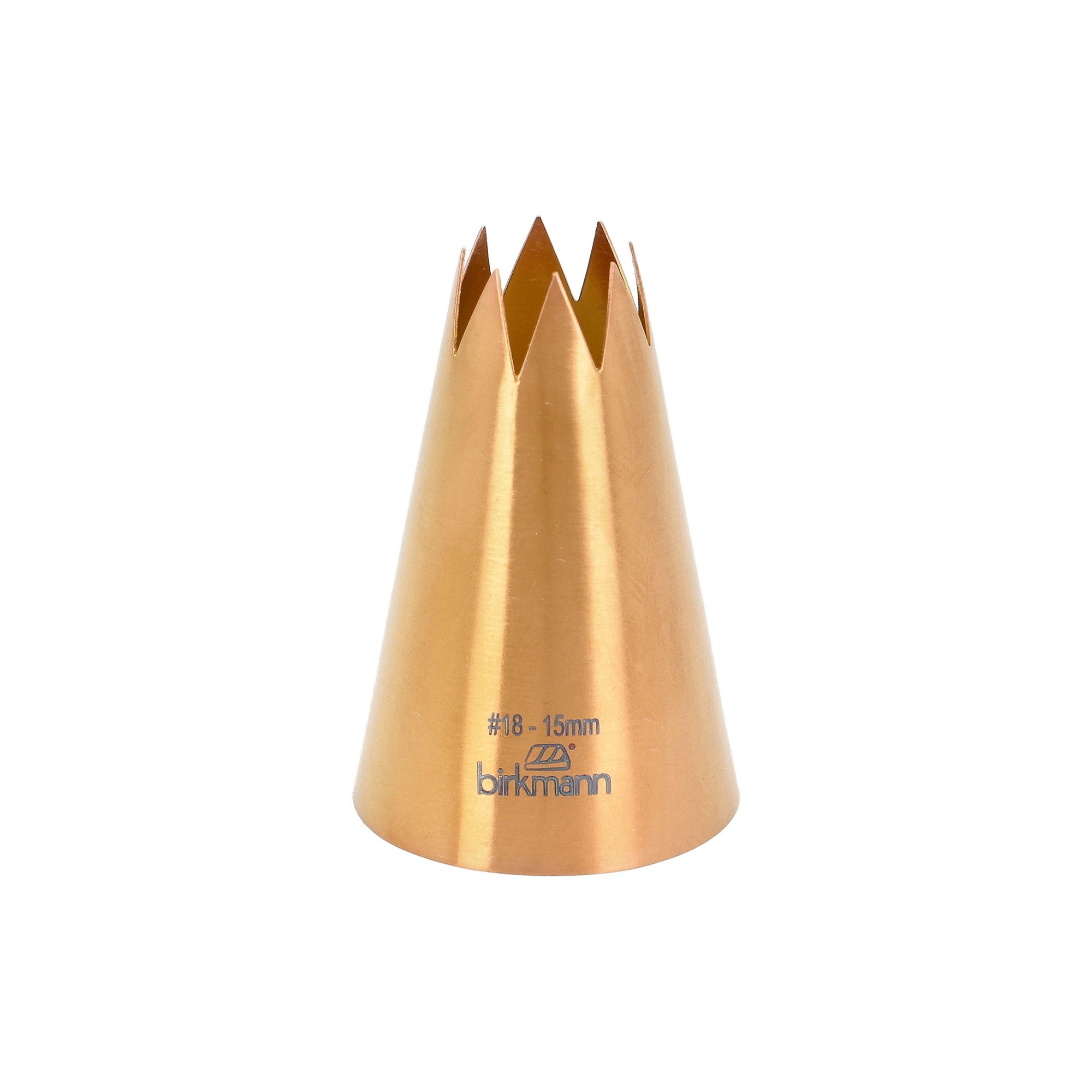 Birkmann - Star nozzle copper coloured #18 - 15 mm