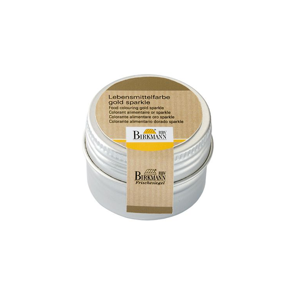 BR Food coloring gold sparkle
