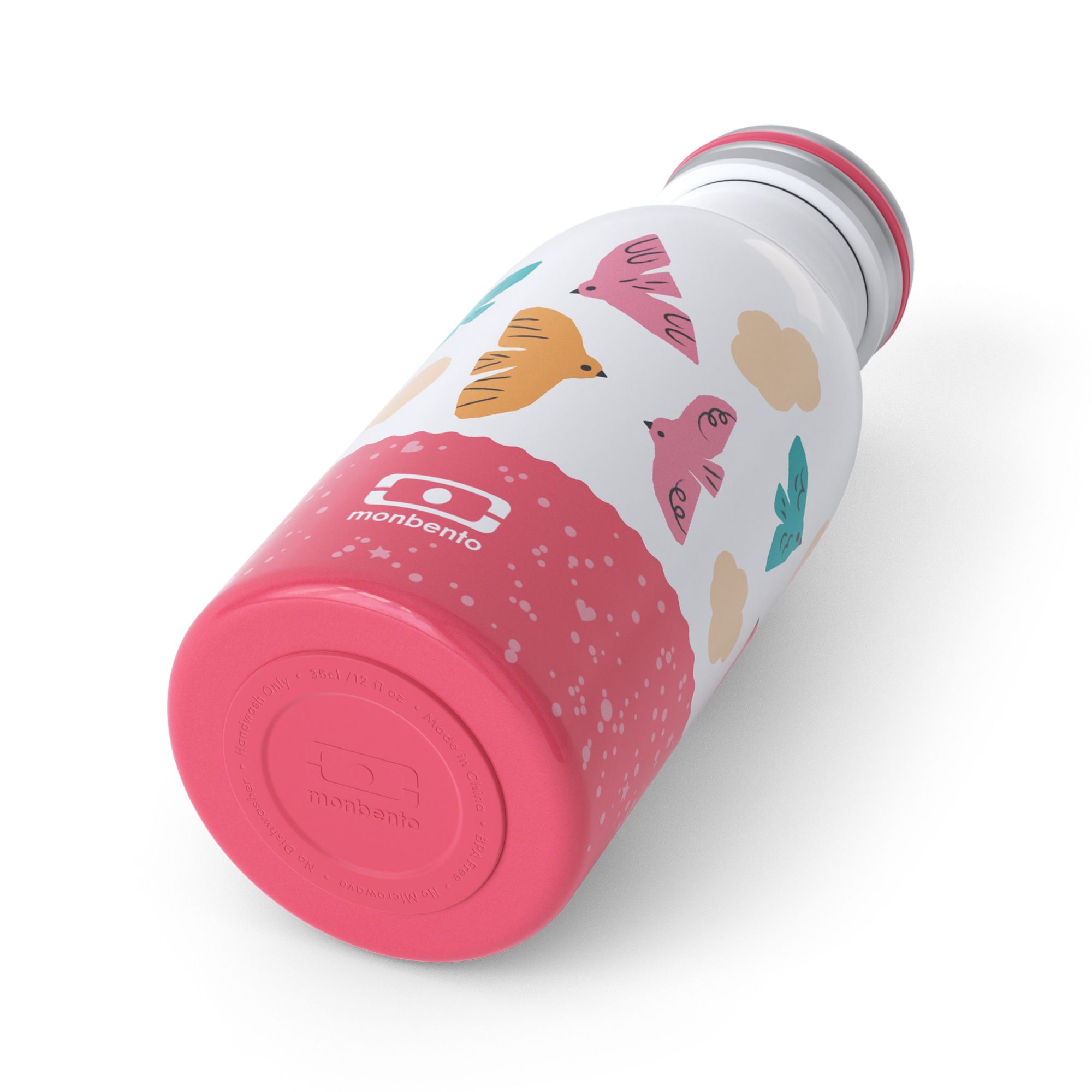monbento - MB isotherme Trinkflasche Cooly rosa Birds monbento - MB isotherme Trinkflasche Cooly rosa Birds
