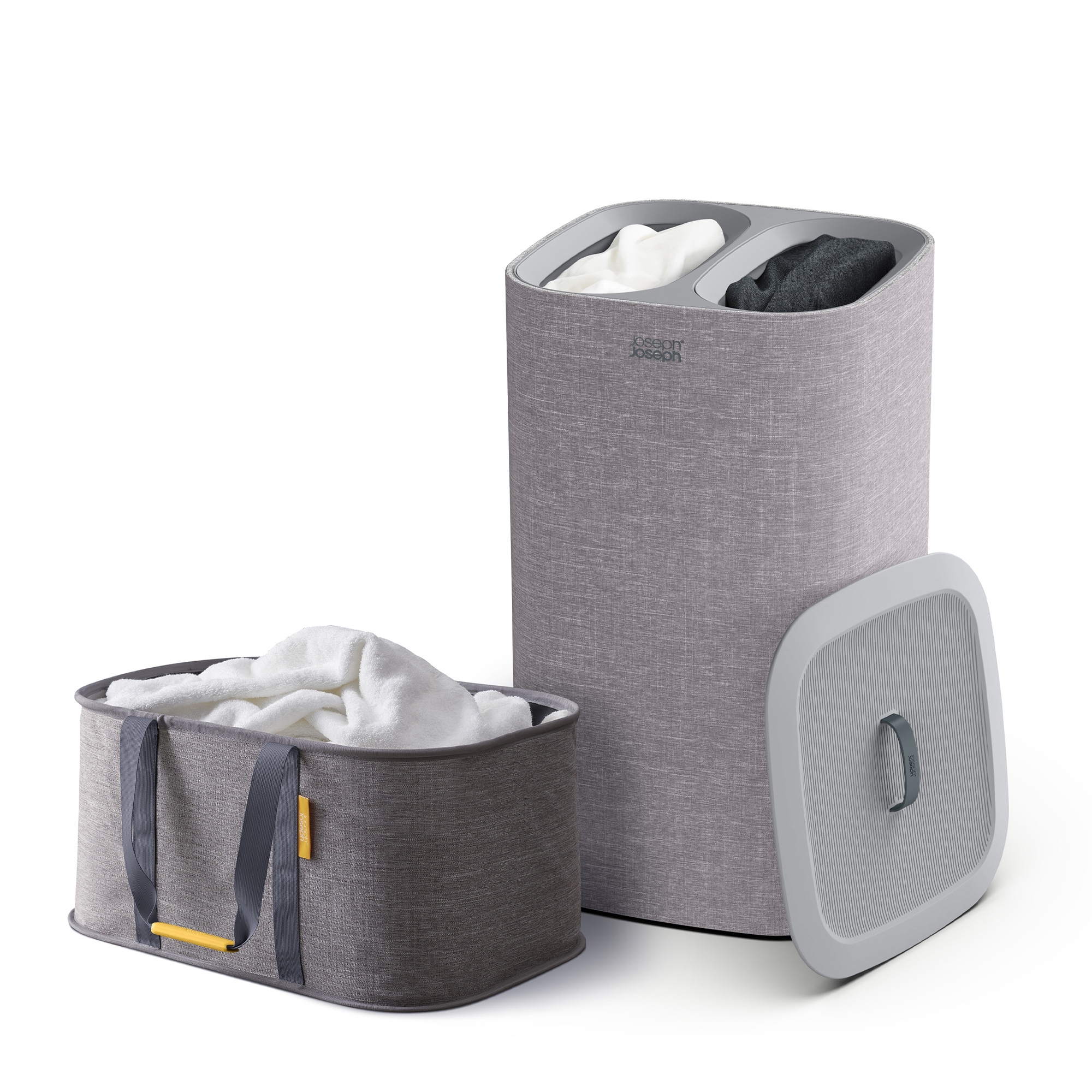 Joseph Joseph - 2-piece Laundry Basket Set - Tota (60L) & Hold-All (35L) Joseph Joseph - 2-piece Laundry Basket Set - Tota (60L) & Hold-All (35L)