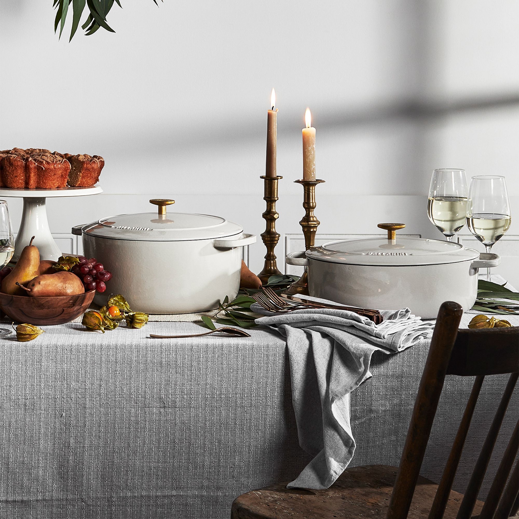 BALLARINI - Cocotte | Bellamonte | rund | 28 cm | Elfenbein