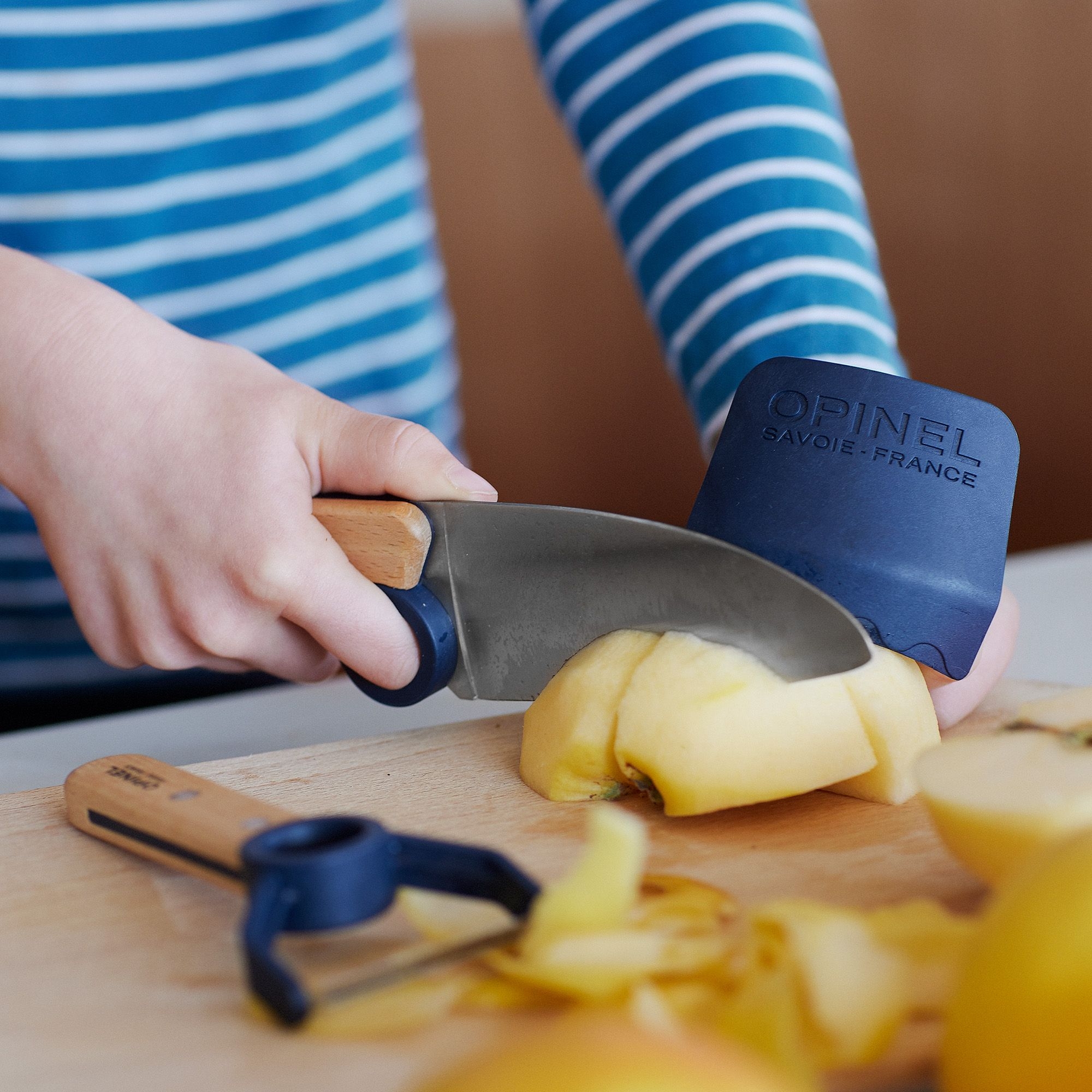 Opinel - Children's kitchen knife set - Le Petit Chef - 3-pcs. - green