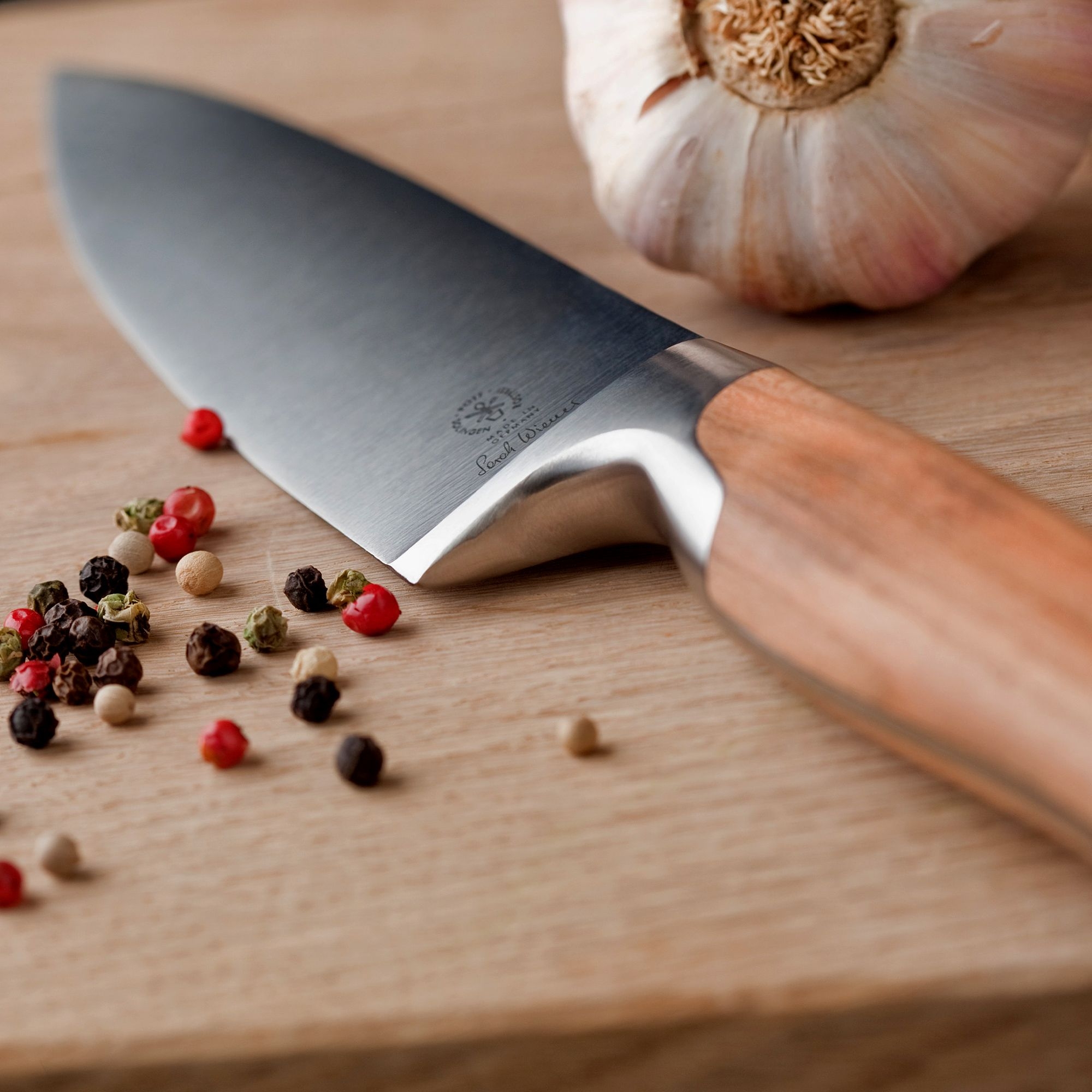 Pott - Sarah Wiener - Chef Knife 20 cm - Plum Wood Pott - Sarah Wiener - Chef Knife 20 cm - Plum Wood