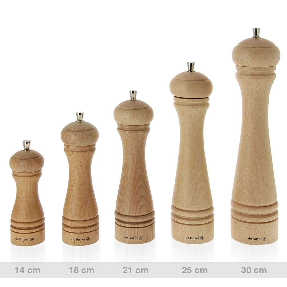 de Buyer Marlux - Pfeffer/Salzmühle aus Holz