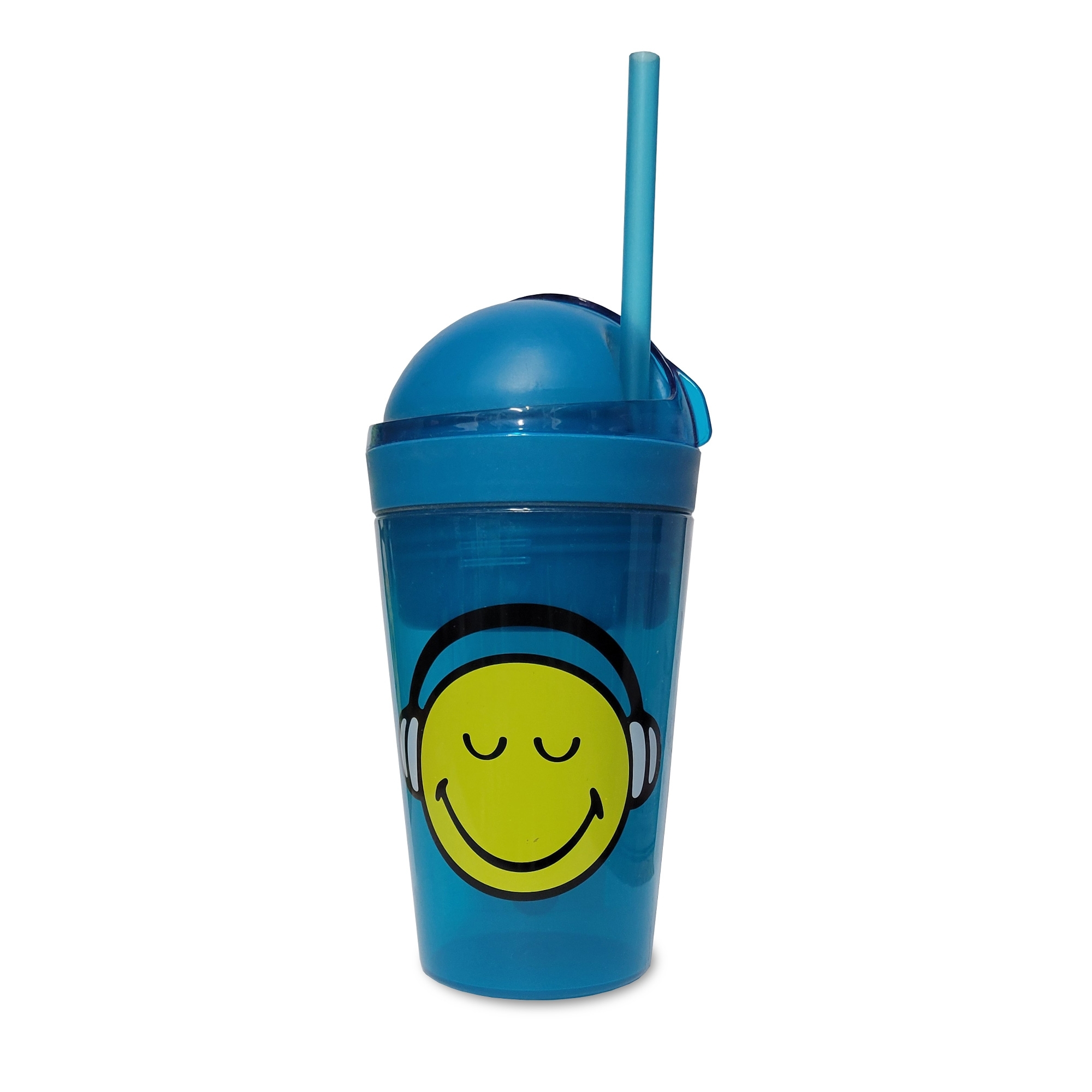 zak!designs - Snack and drinking cup Smiley aqua zak!designs - Snack and drinking cup Smiley aqua