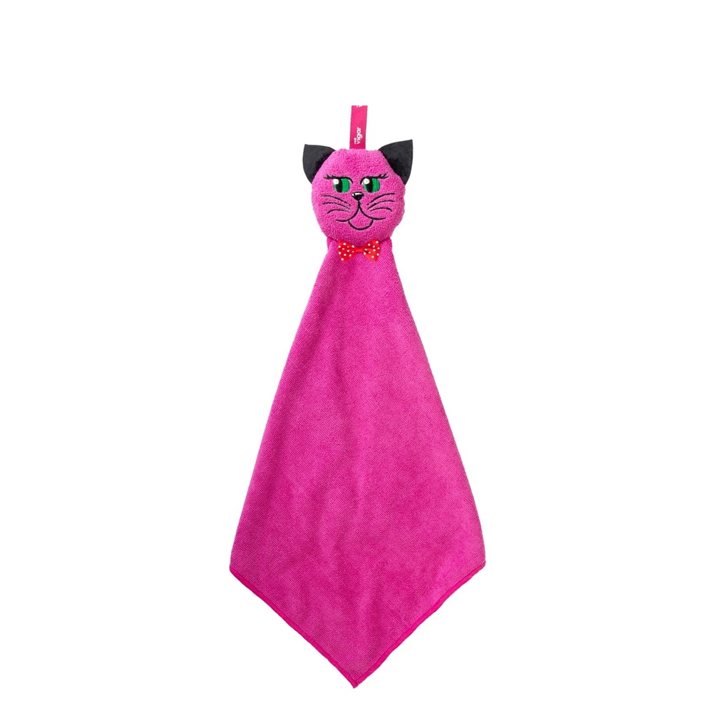 Vigar - Microfibre hand towel Felix pink