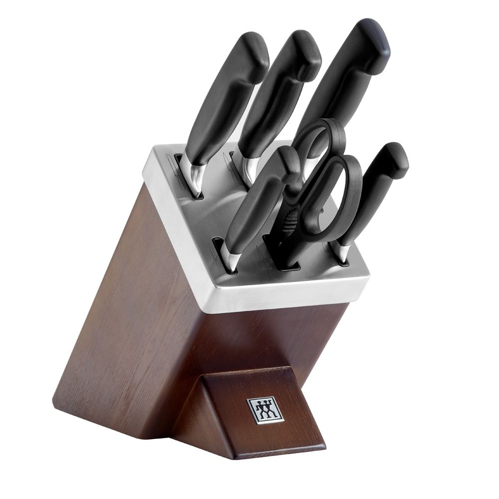 Zwilling - **** VIER STERNE Selbstschärfender Messerblock 7-tlg Zwilling - **** VIER STERNE Selbstschärfender Messerblock 7-tlg