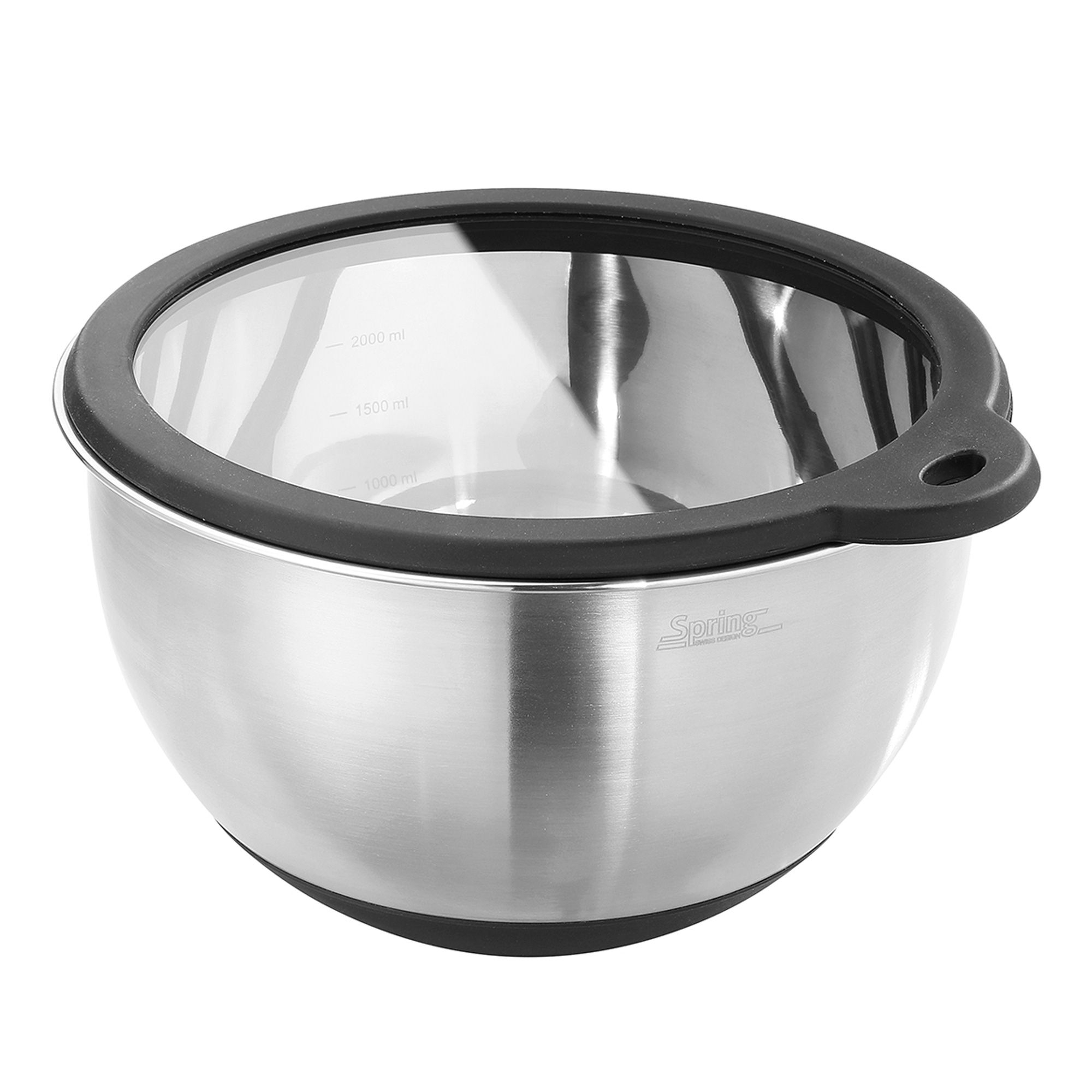 Spring - Schüssel-Set 3-teilig mit Glasdeckel FUSION2+ Spring - Schüssel-Set 3-teilig mit Glasdeckel FUSION2+