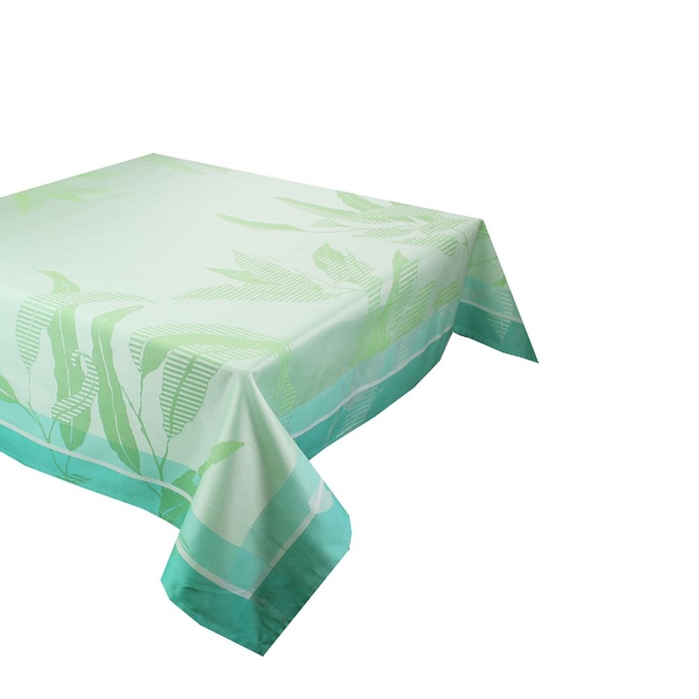 Garnier-Thiebaut Tablecloth - Livia Chlorophylle - oB - different sizes