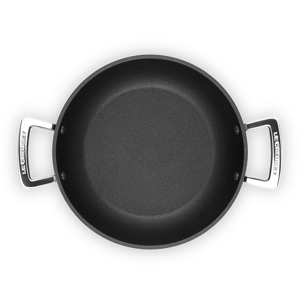 Le Creuset - Toughened Non-Stick Profi Pan with lid Le Creuset - Toughened Non-Stick Profi Pan with lid