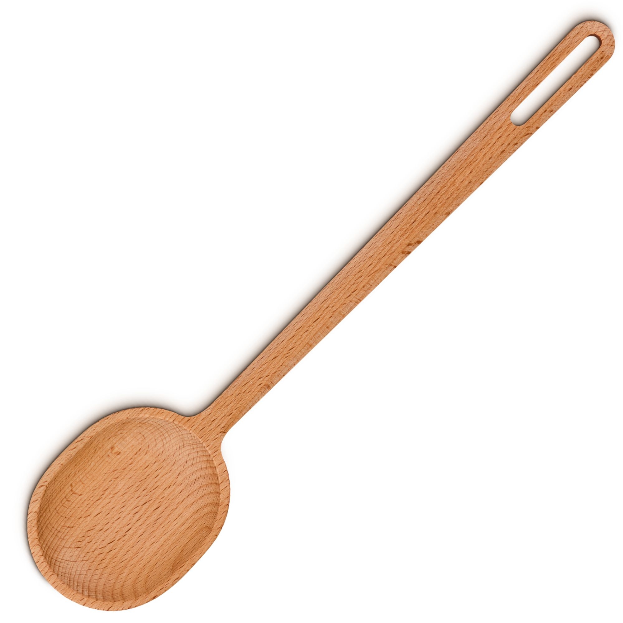 Le Creuset - Signature Serving spoon, Beechwood | 30 cm