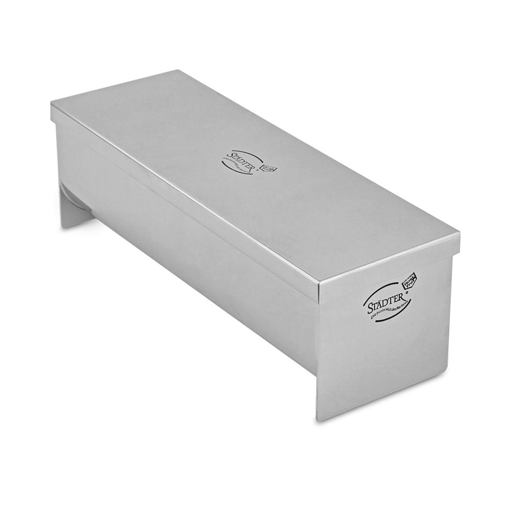 Städter - Pastry and terrine mould Half-round - 23 x 7,5 x 7,5 cm - with lid - 1.000 ml