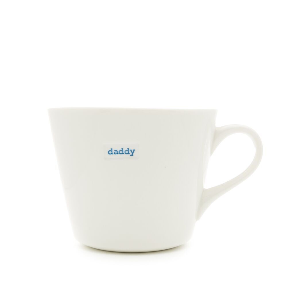 MAKE - White Bucket Mug “daddy” 350ml