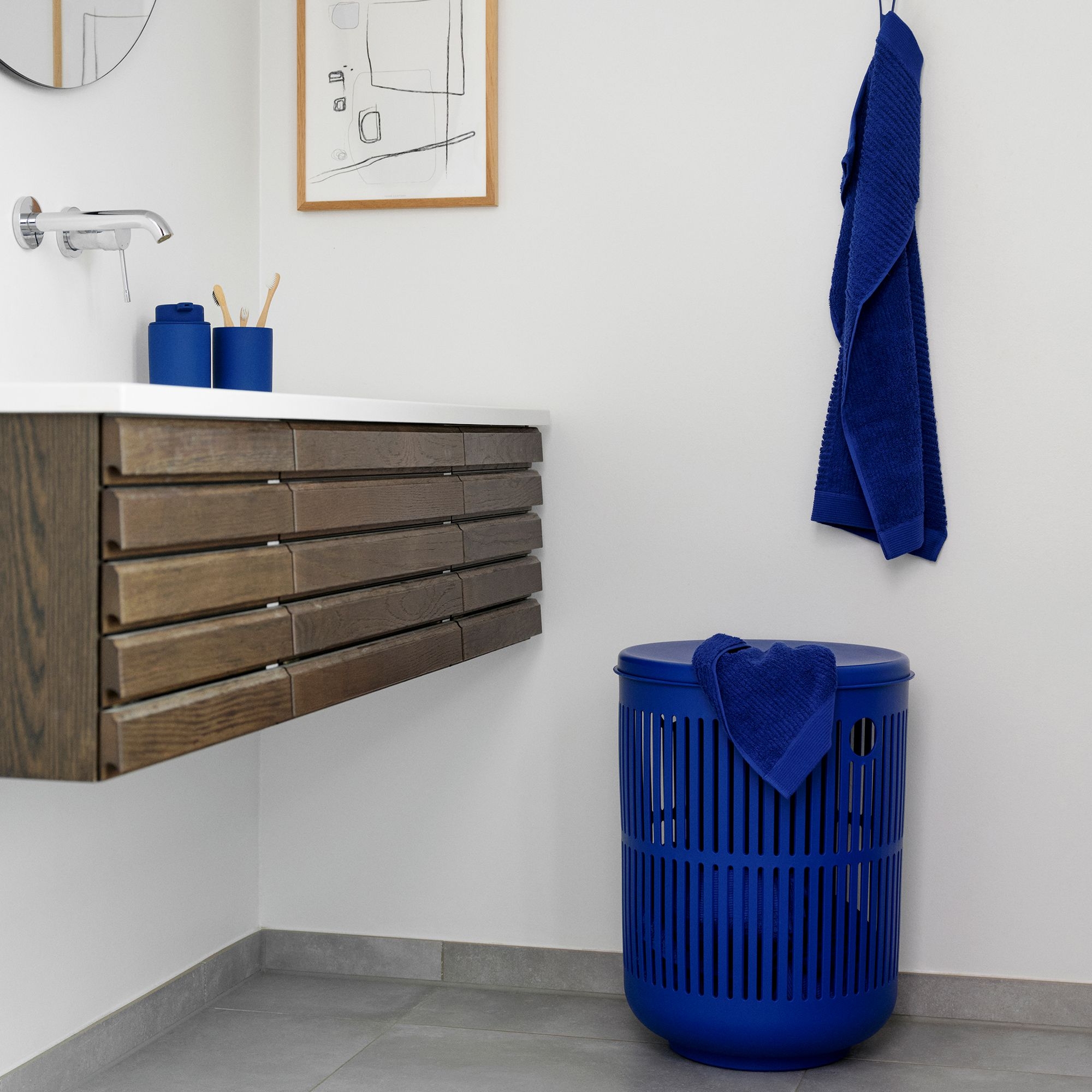 Zone - Ume Zahnbürstenbecher - Indigo Blue