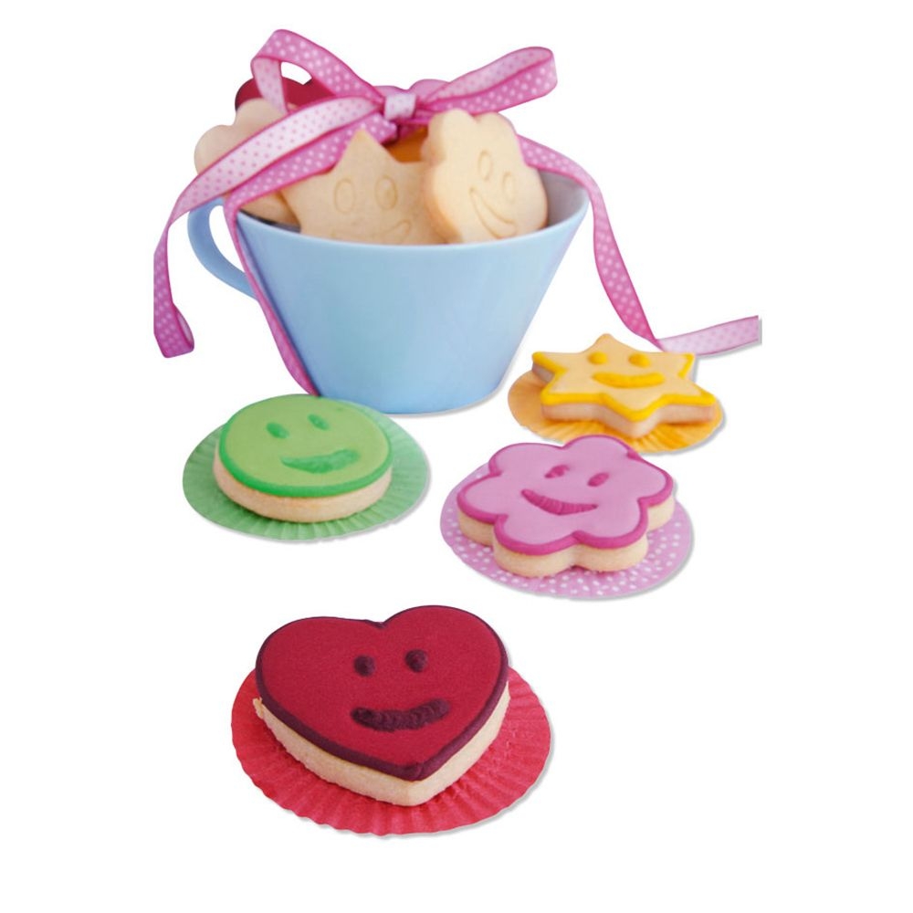 Städter - Cookie cutter Laughing heart - 5,5 cm - Set, 2 pieces