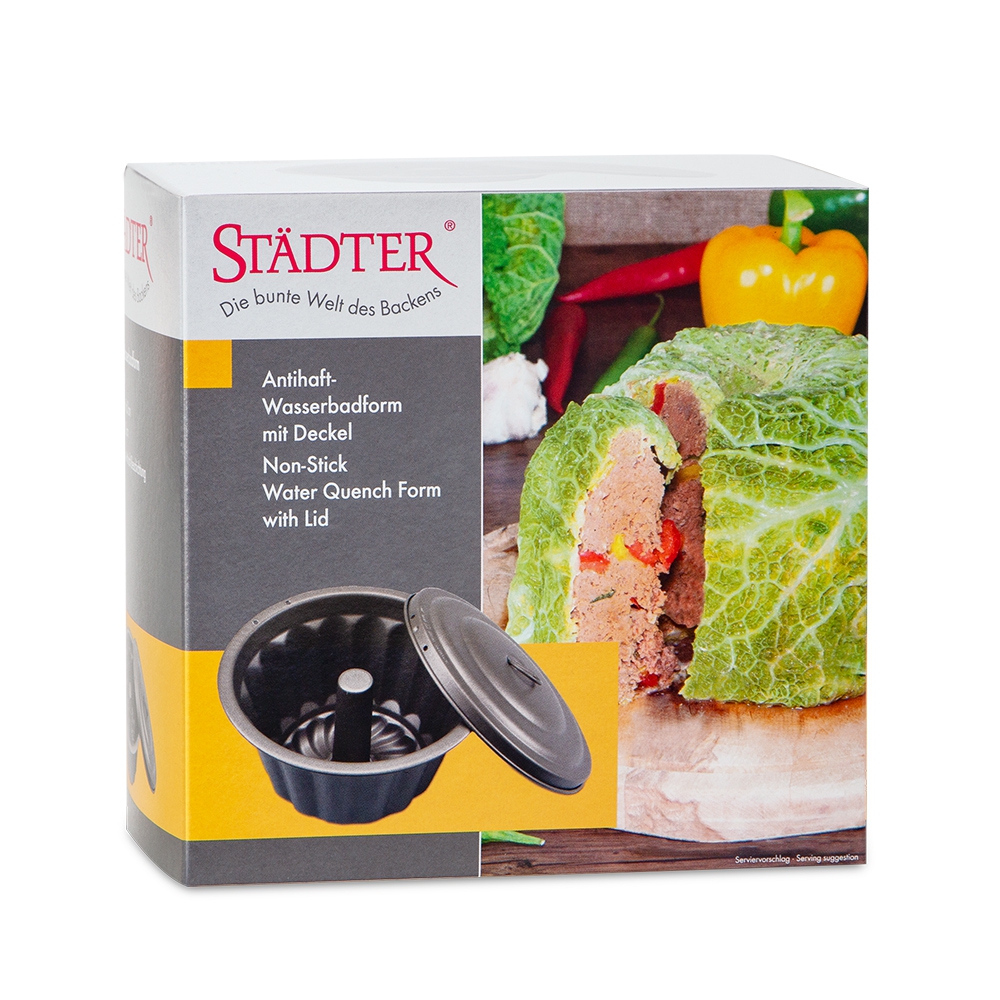 Städter - water bath shape with lid - different sizes