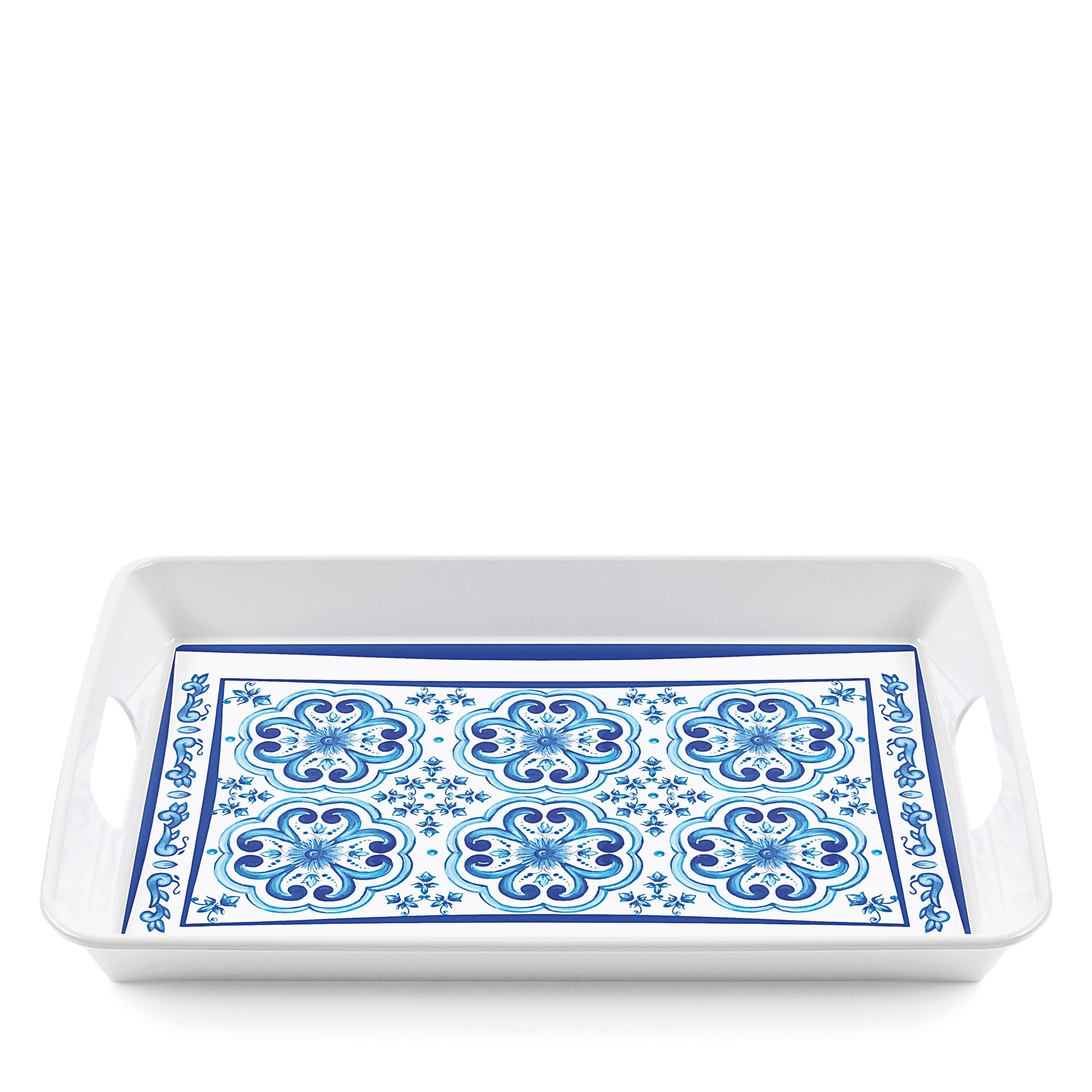 Guzzini - Rectangular tray with handles "Blues" Guzzini - Rectangular tray with handles "Blues"