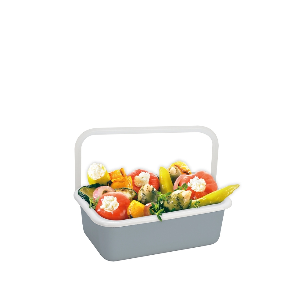 HoneyWare - Enamel food storage tins - COLOR LINE