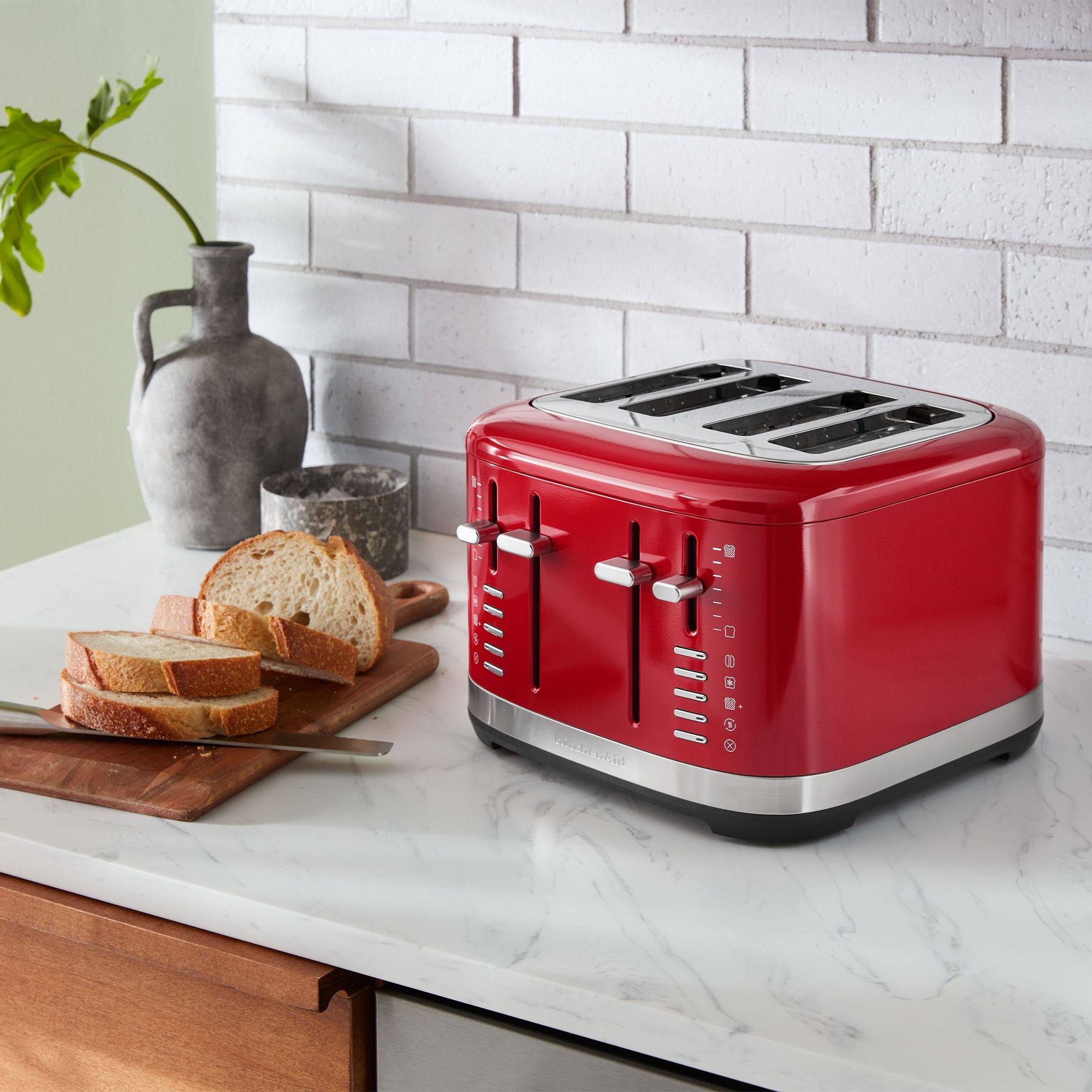 KitchenAid - Toaster with manual operation for 4 slices - Empire Red KitchenAid - Toaster with manual operation for 4 slices - Empire Red