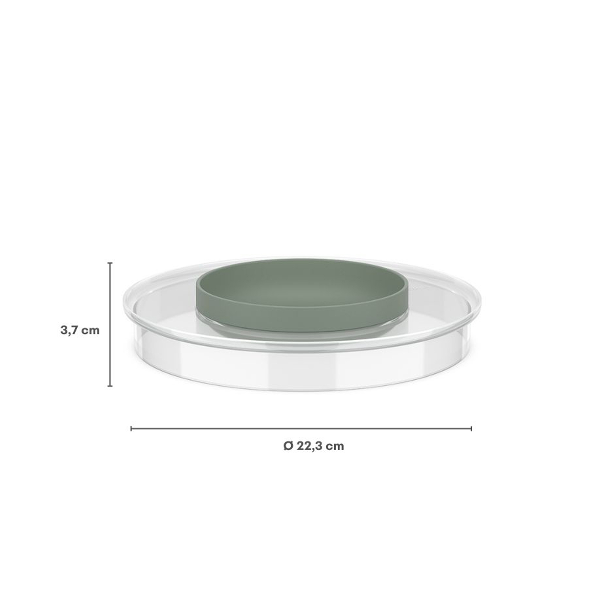 Mepal - Chef It - splash-proof lid - nordic sage