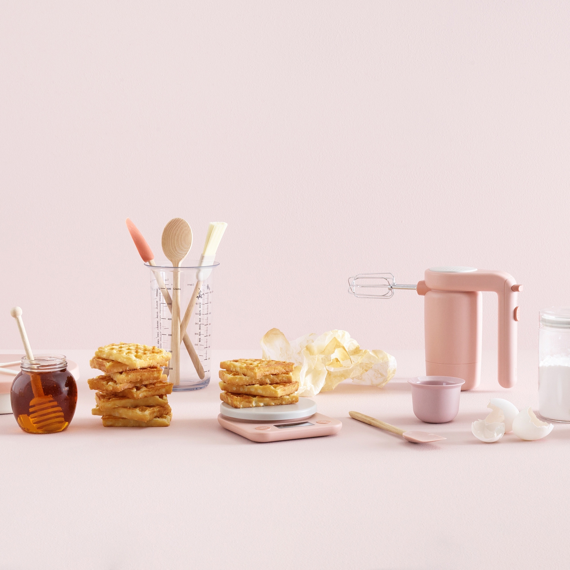 RIG-TIG - Küchenwaage - FOODIE - light rose