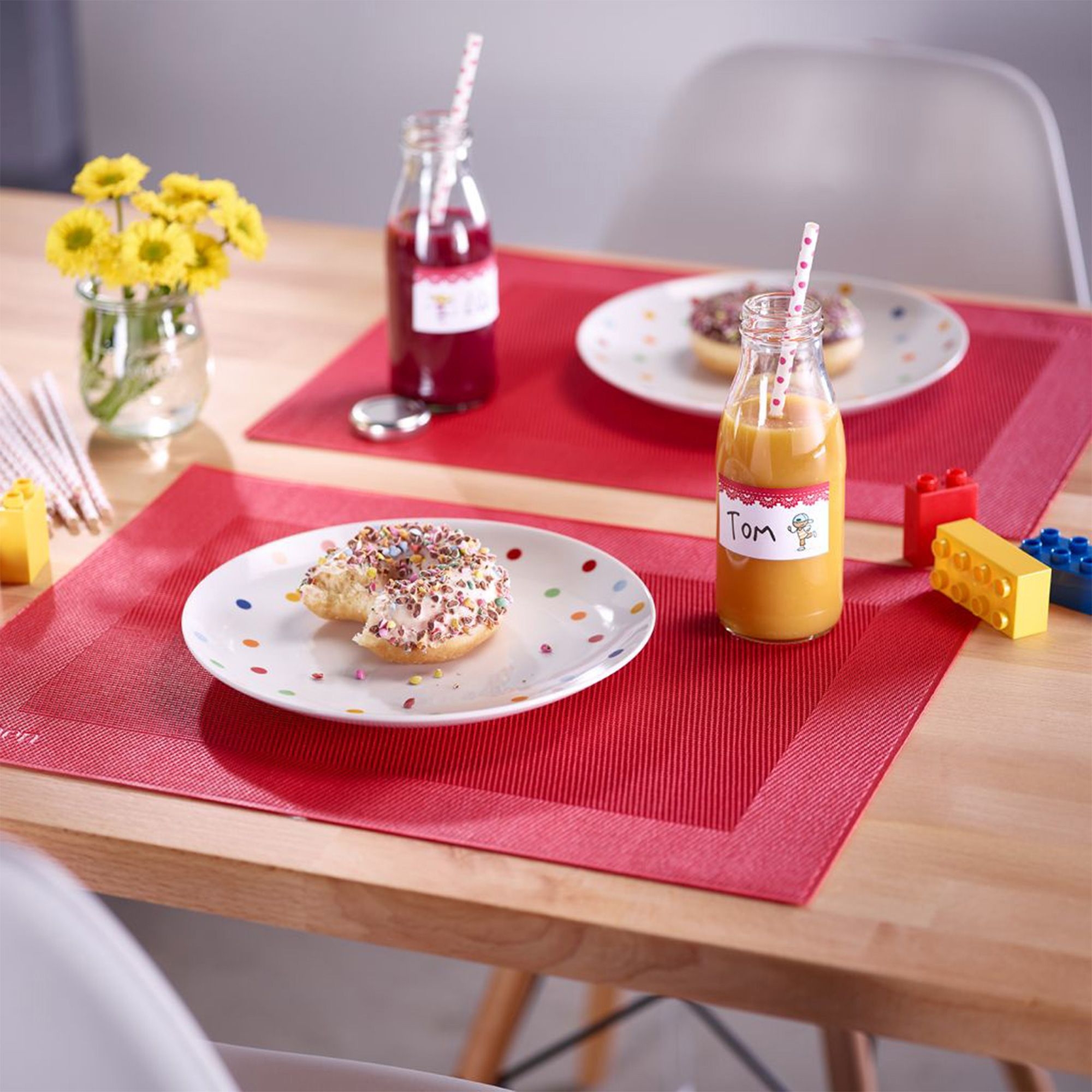 Westmark - Tischset »Home«, 42 x 32 cm, rot