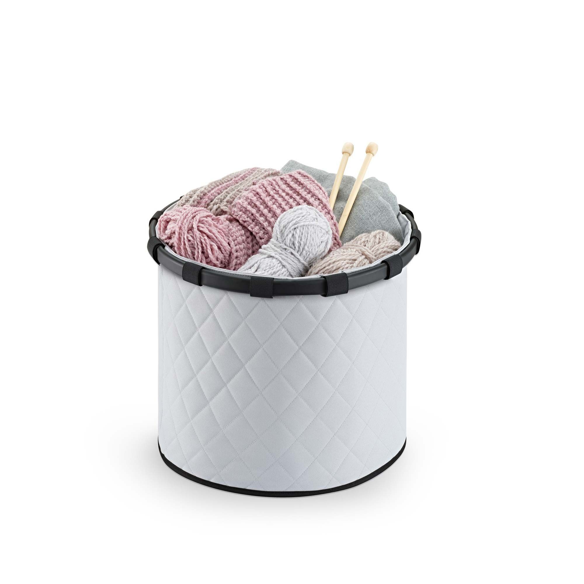 reisenthel - homebasket M - frame rhombus  light grey reisenthel - homebasket M - frame rhombus  light grey