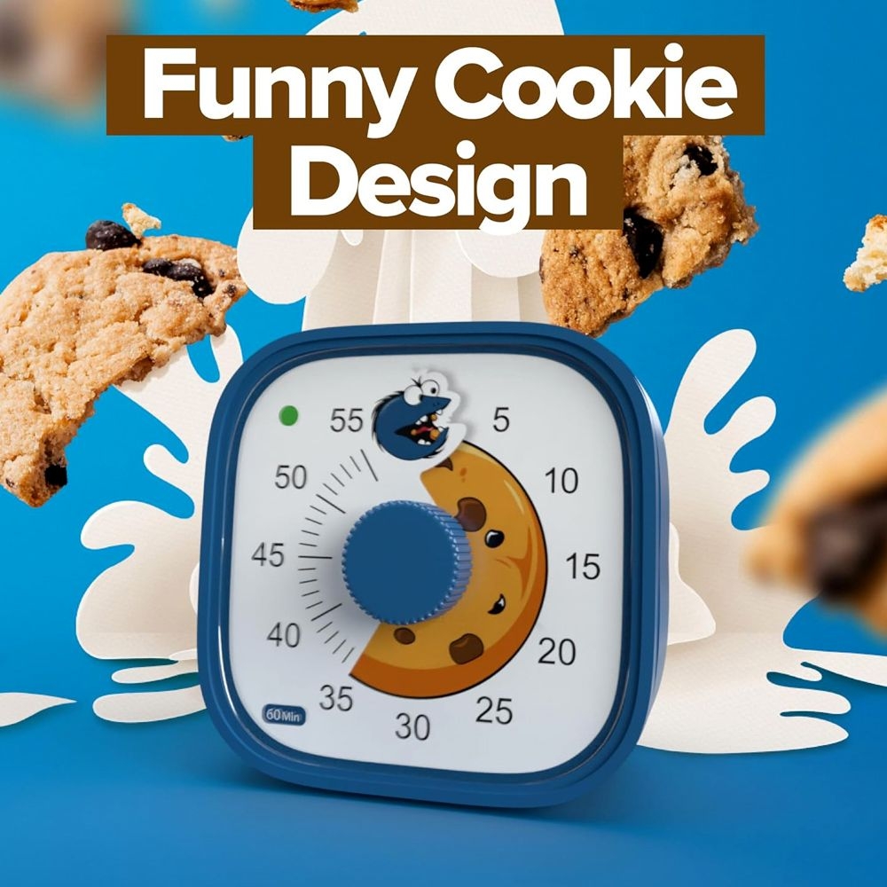Brainstream - Visual Timer | Cookie Clock - 60 Minuten Brainstream - Visual Timer | Cookie Clock - 60 Minuten