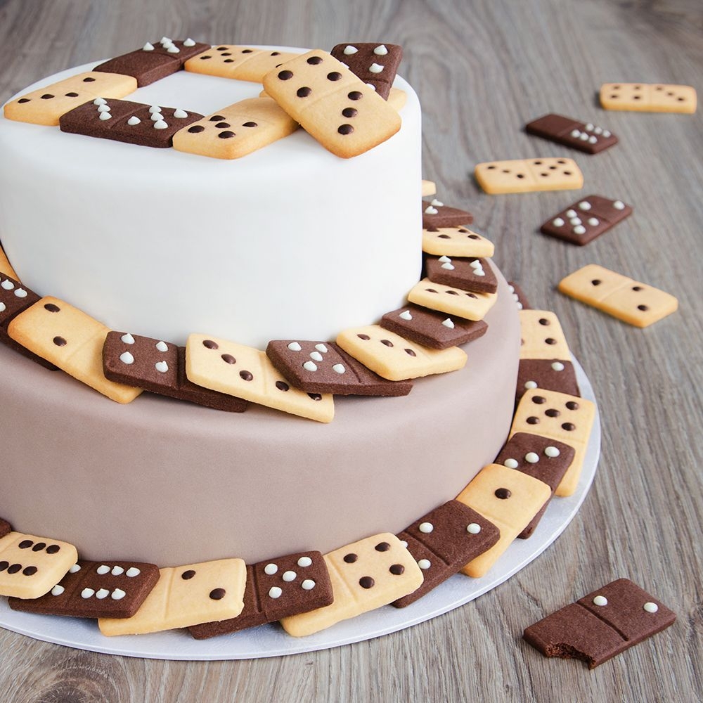 Städter - Cookie cutter Domino - 6 x 3 x 2,2 cm - Set 15 pieces Städter - Cookie cutter Domino - 6 x 3 x 2,2 cm - Set 15 pieces