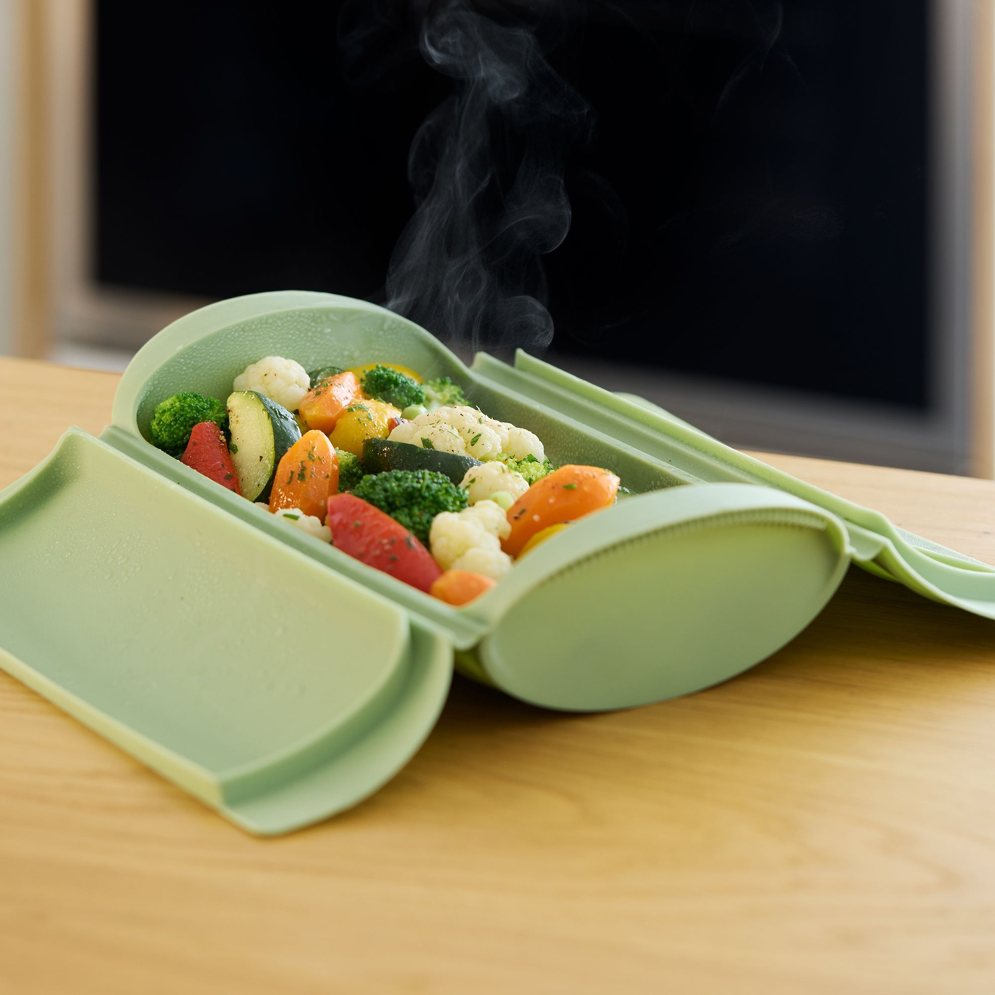Lékué – Steamer with tray, 1–2 portions