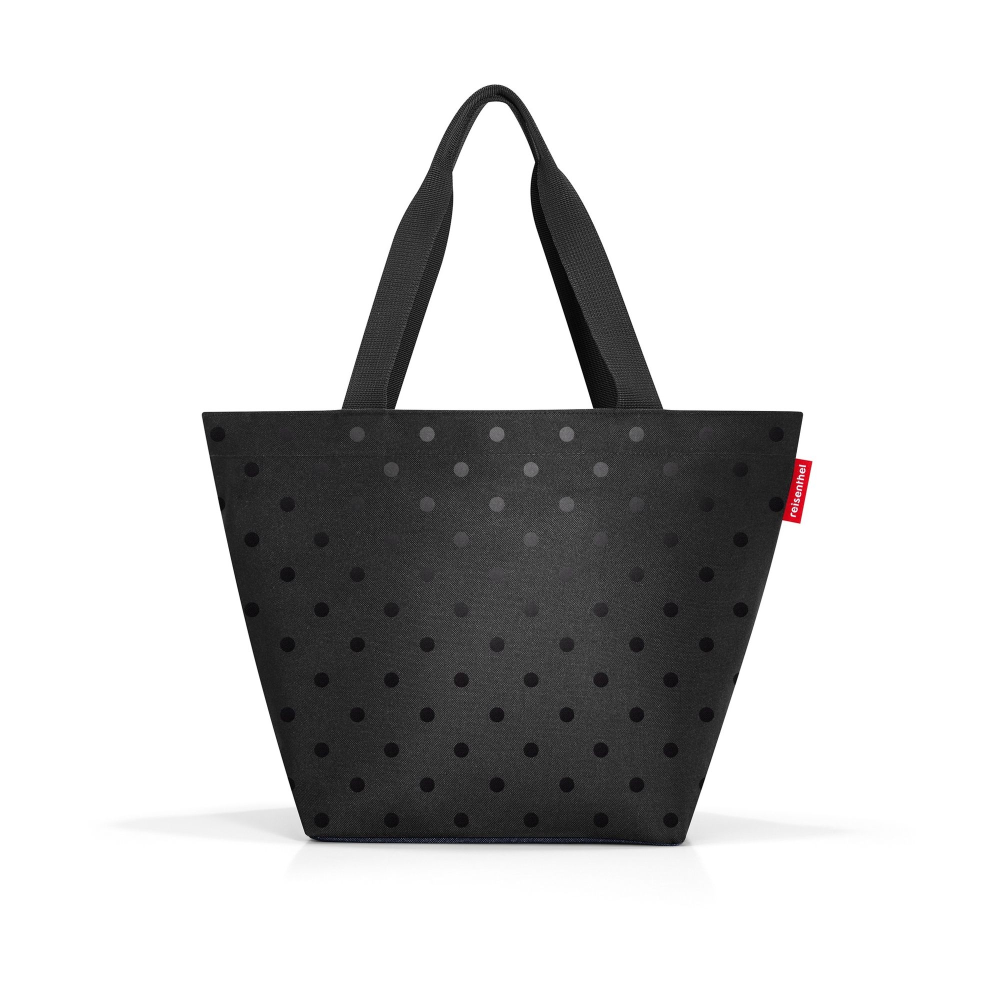 reisenthel - shopper M - glossy dots black