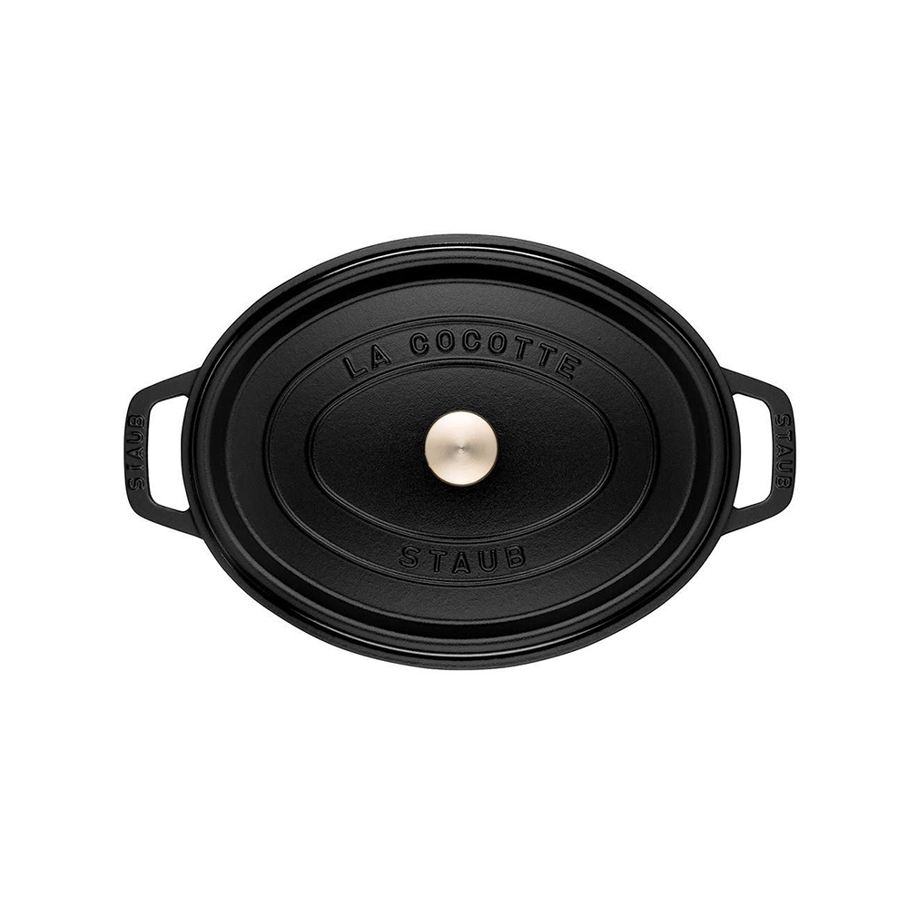 STAUB - Cocotte | oval | 29 cm | schwarz STAUB - Cocotte | oval | 29 cm | schwarz
